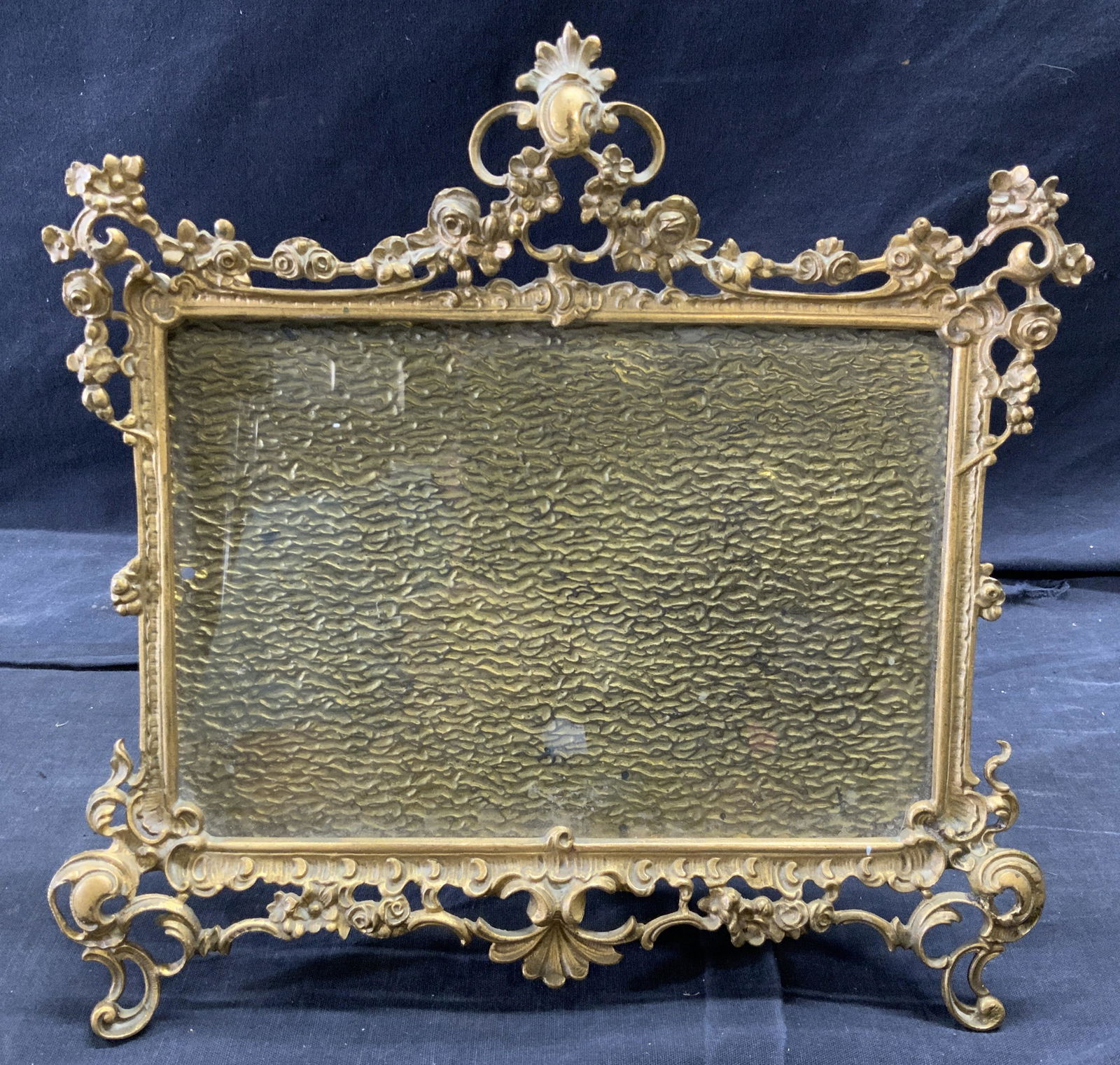 Antique Brass Decorative Frame (1 of 5)