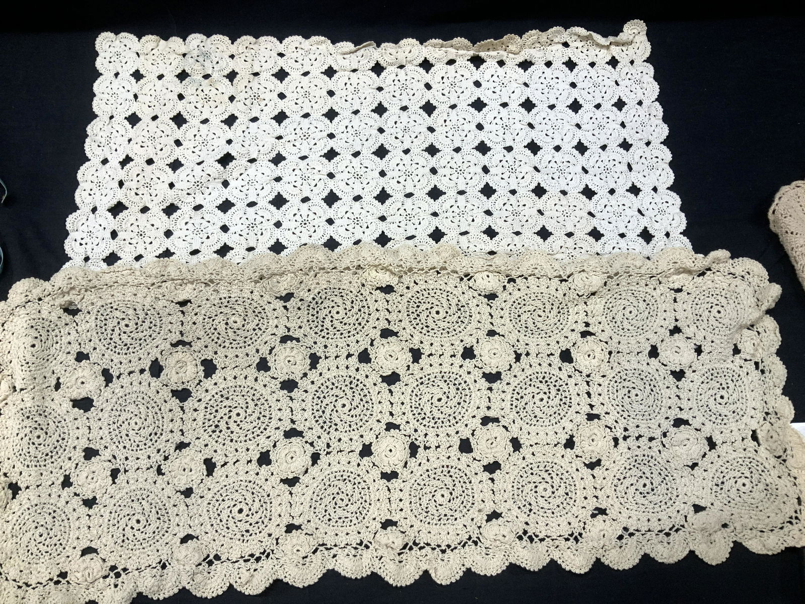 Lot 10 Hand Crochet Retro Furniture Doilies (1 of 5)