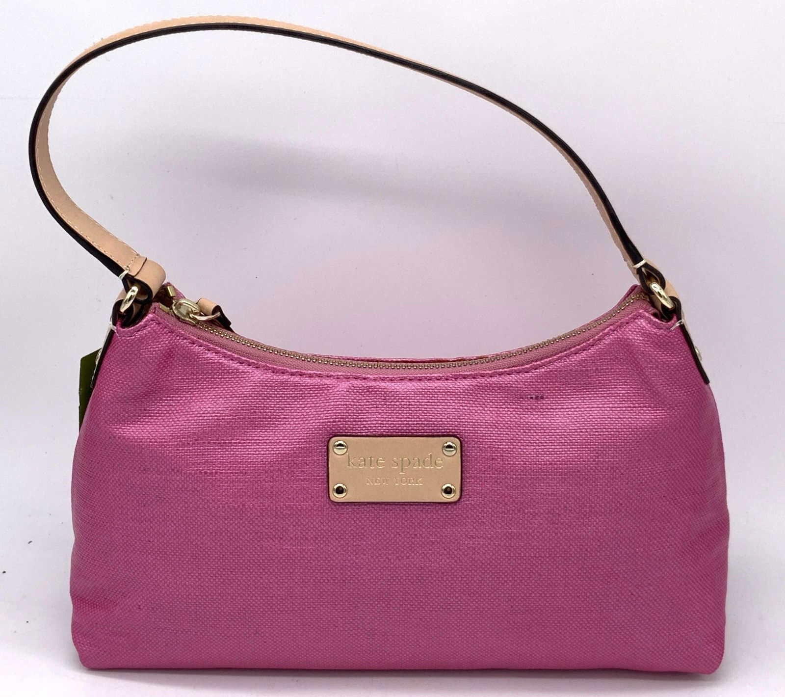 KATE SPADE Pink Canvas Shoulder Bag With Tags (1 of 9)