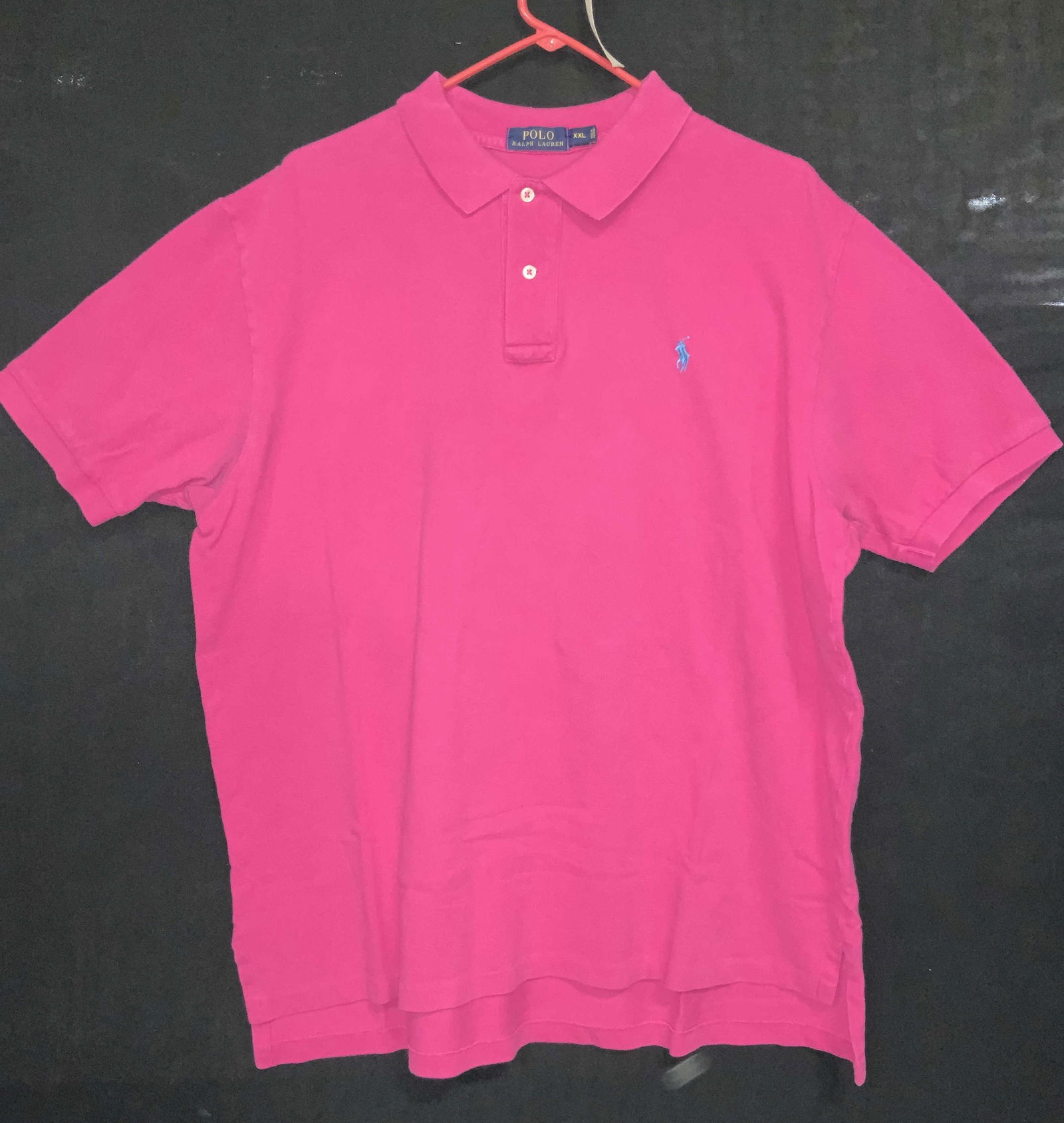 POLO RALPH LAUREN Pink Polo Shirt (1 of 5)