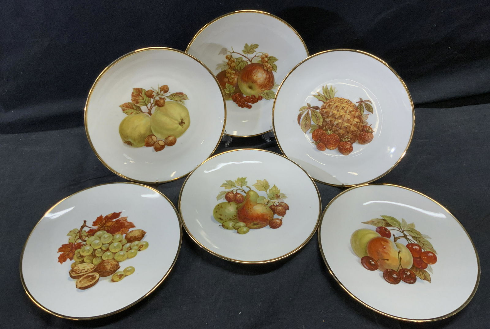 BAREUTHER Bavaria FINE PORCELAIN Set 6 Plates, (1 of 5)