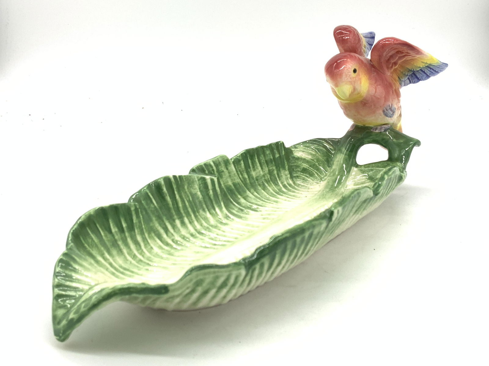 Fitz and Floyd Vintage Ceramic Bird Tray, Japan (1 of 6)