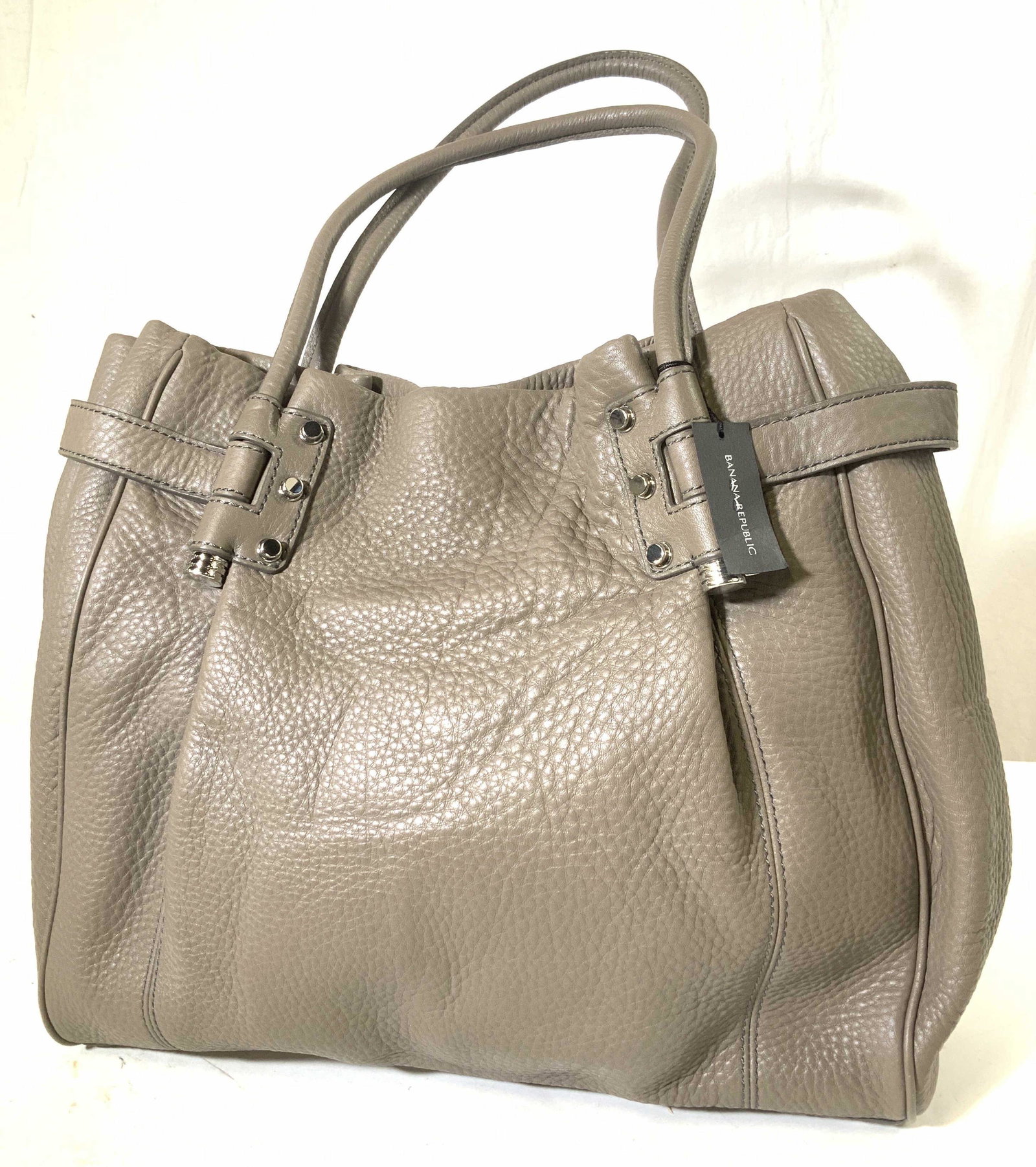 Banana Republic NWT Pebbled Leather Handbag (1 of 9)