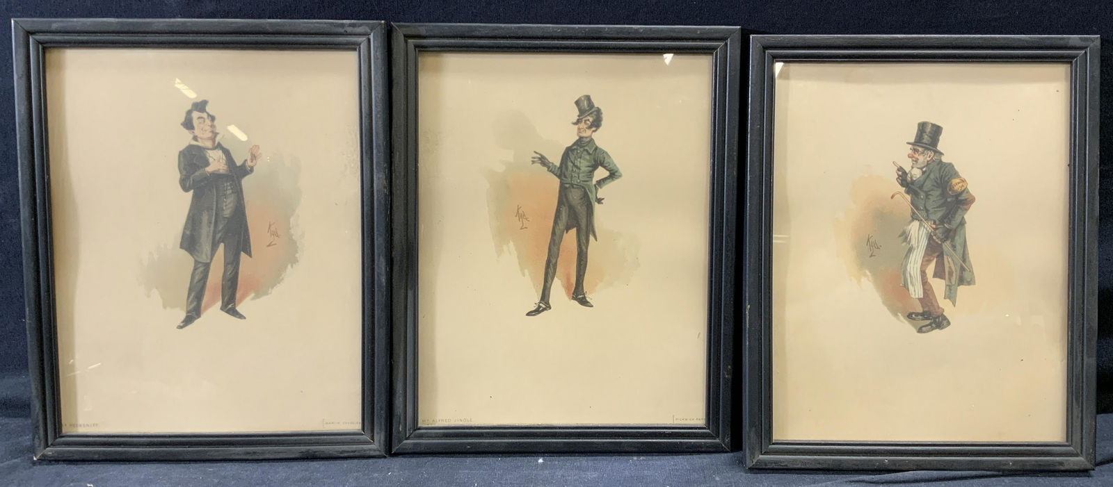 Kyd/Joseph Clayton Clark Vintage Lot 3 Lithographs (1 of 8)