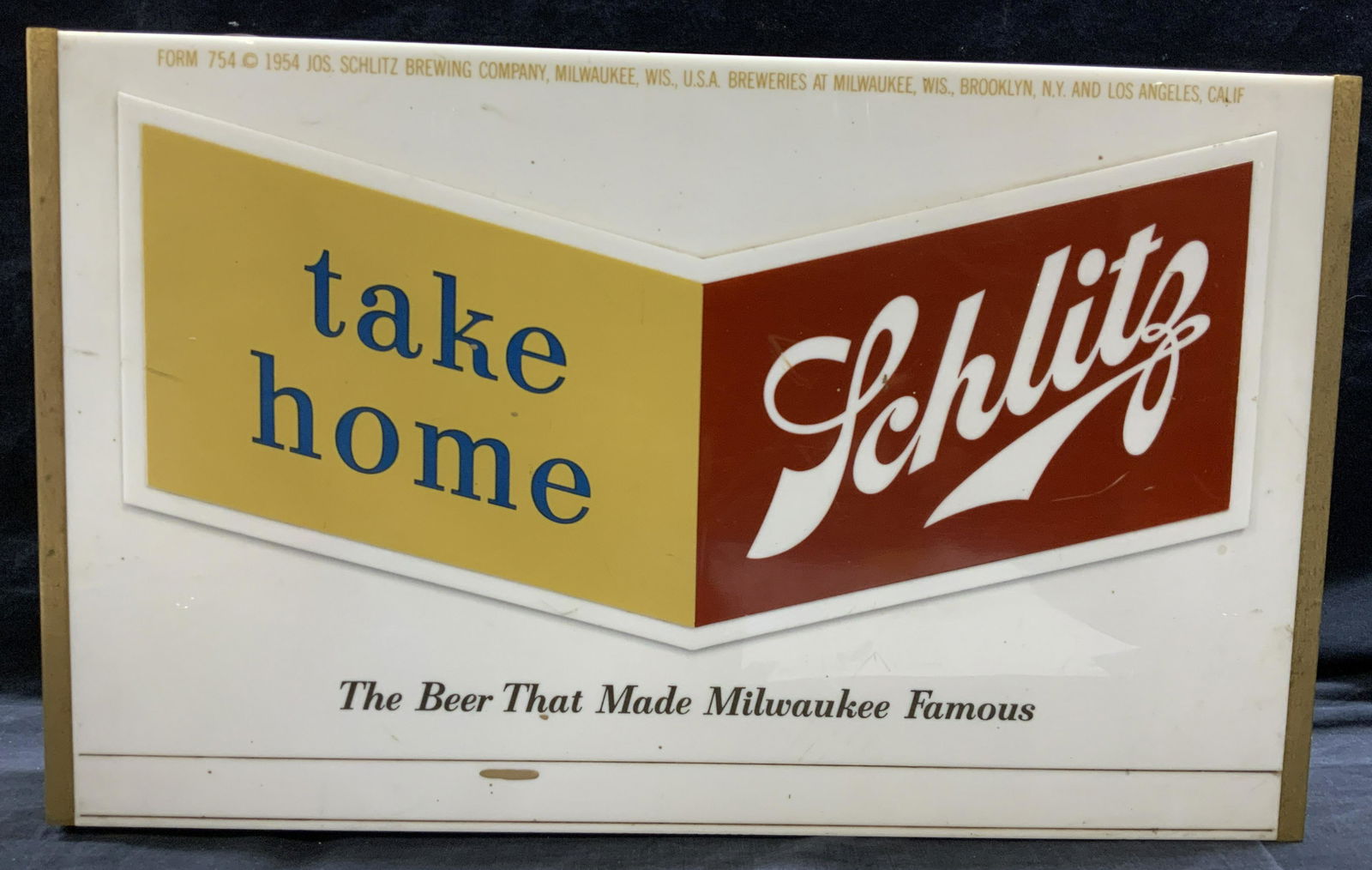 SCHLITZ Vntg Light Up Beer Sign (1 of 6)
