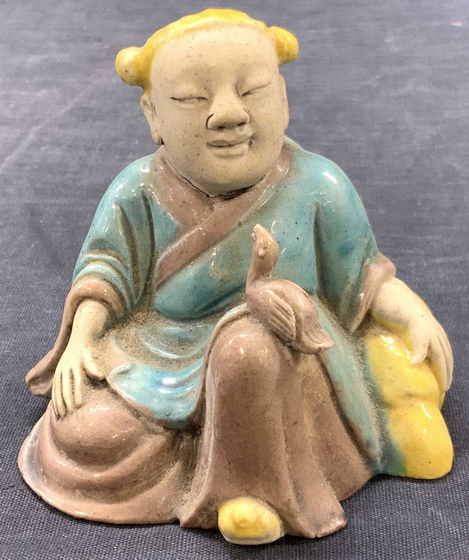 Vintage Asian Clay Crafted Figure (1 of 9)