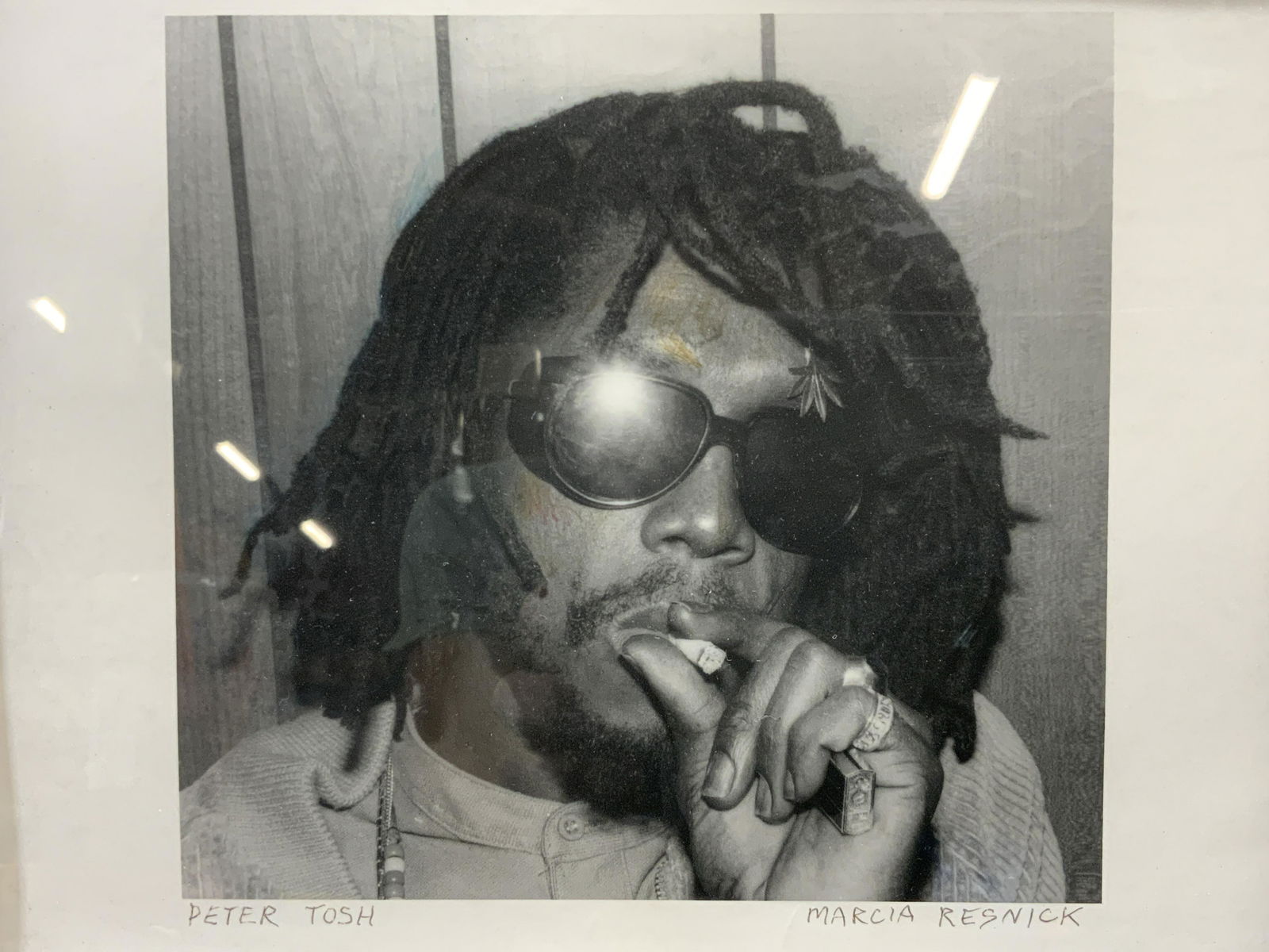 MARCIA RESNICK Signed Portrait of PETER TOSH (1 of 10)