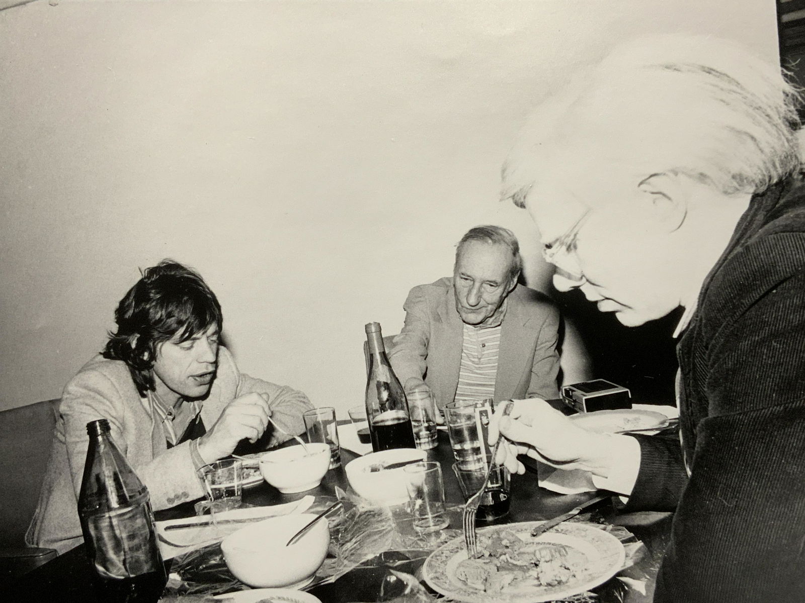 MARCIA RESNICK Jagger, Burroughs, Warhol (1 of 9)