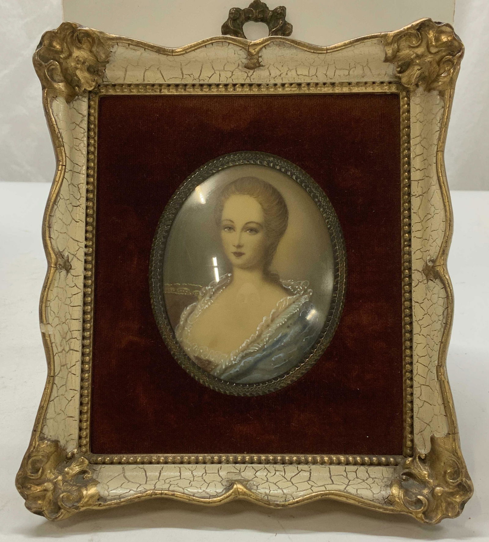Signed Portrait of Lady in Victorian Gilt Frame (1 of 7)