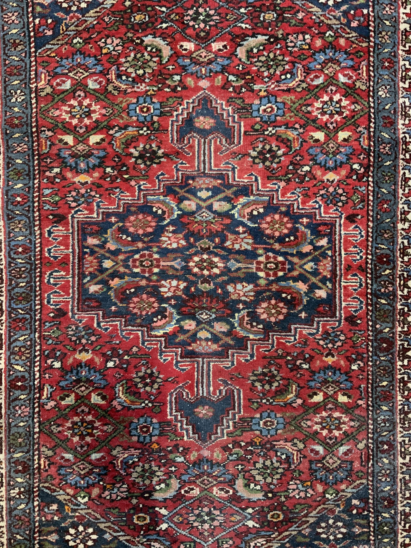 Vintage Handmade Persian Wool Area Rug (1 of 10)