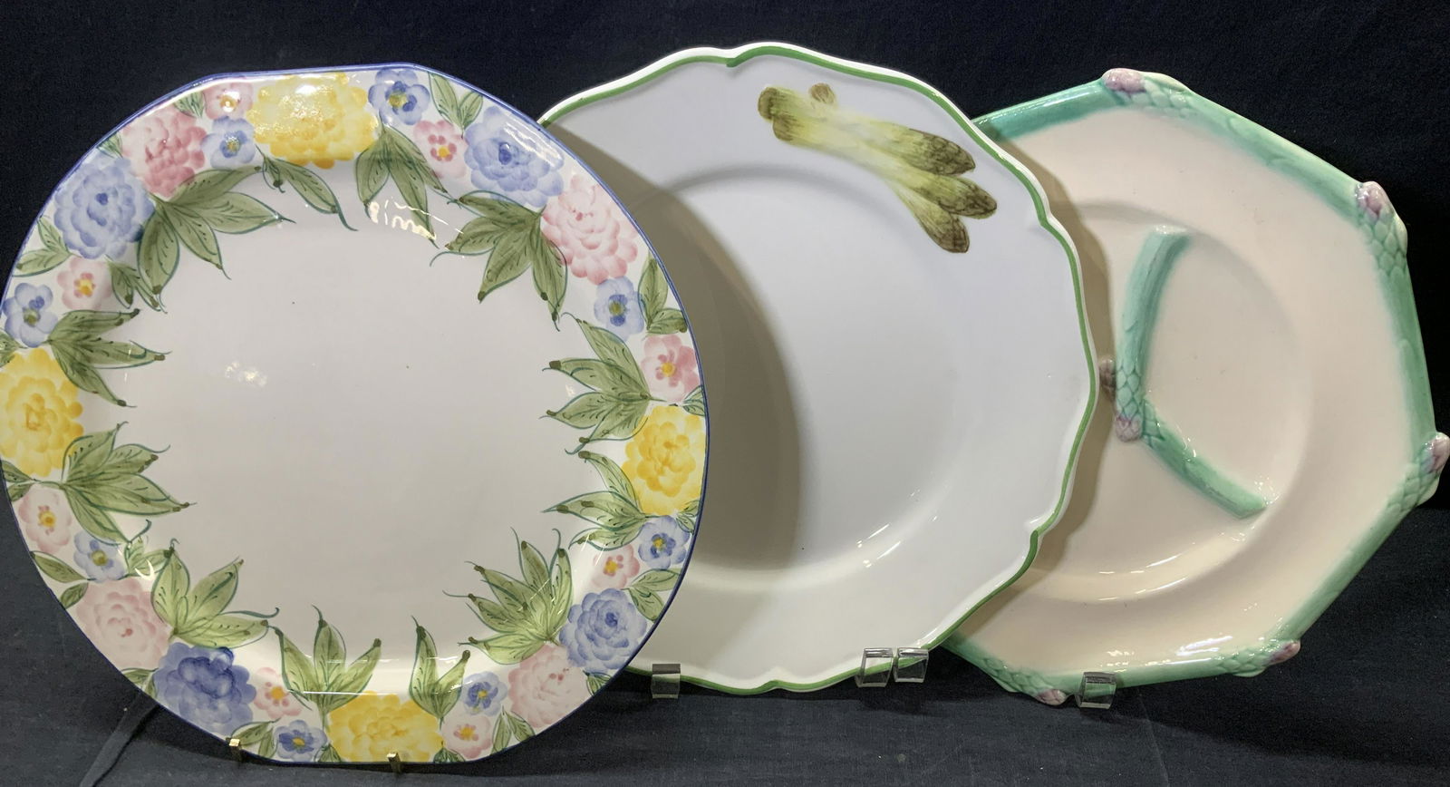 Grp3 Casafina, Longchamp Hand Paint Ceramic Plates (1 of 8)