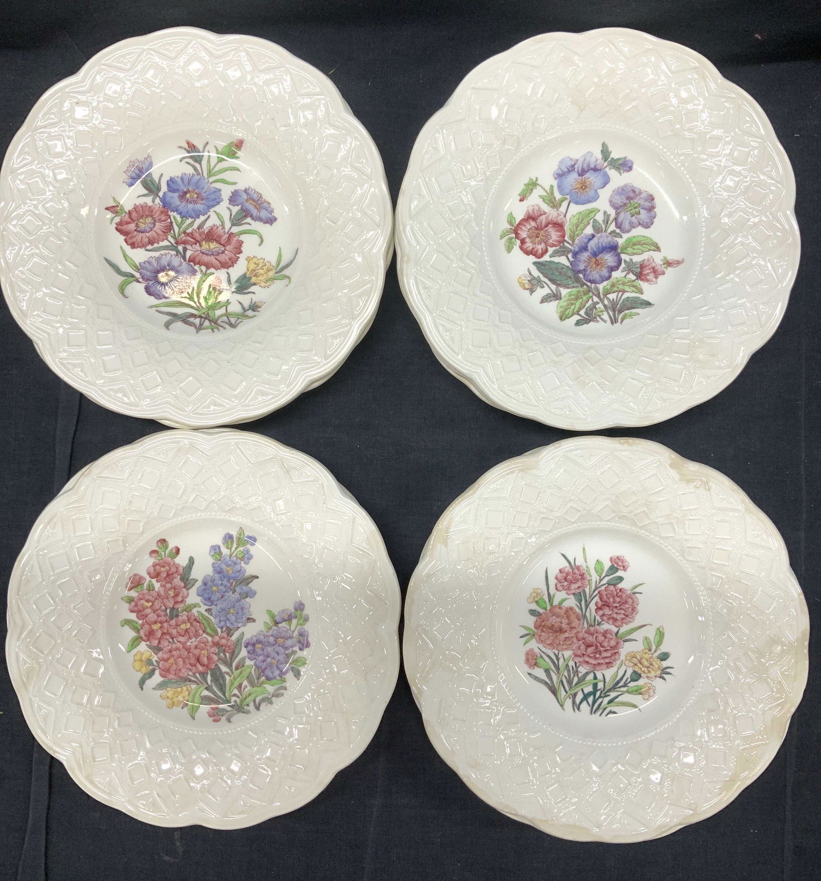 WEDGWOOD Etruria Set 12 Dishes, England (1 of 9)