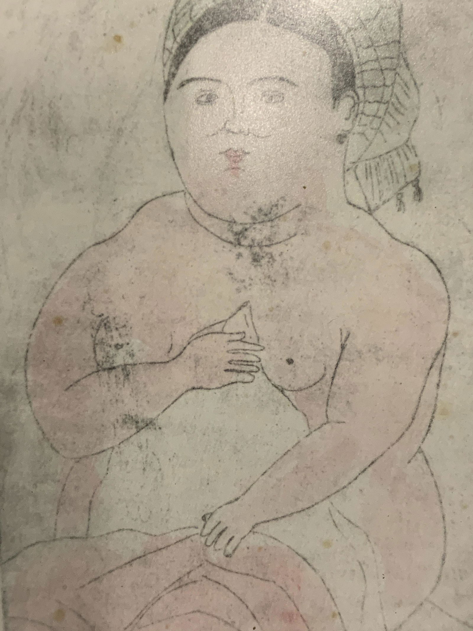 ATTR FERN. BOTERO Signed Hand Colored Etching (1 of 10)