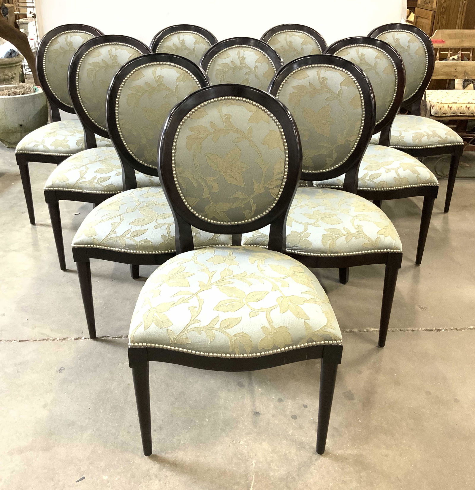 Set 10 OLY STUDIO Dining Chairs (1 of 13)