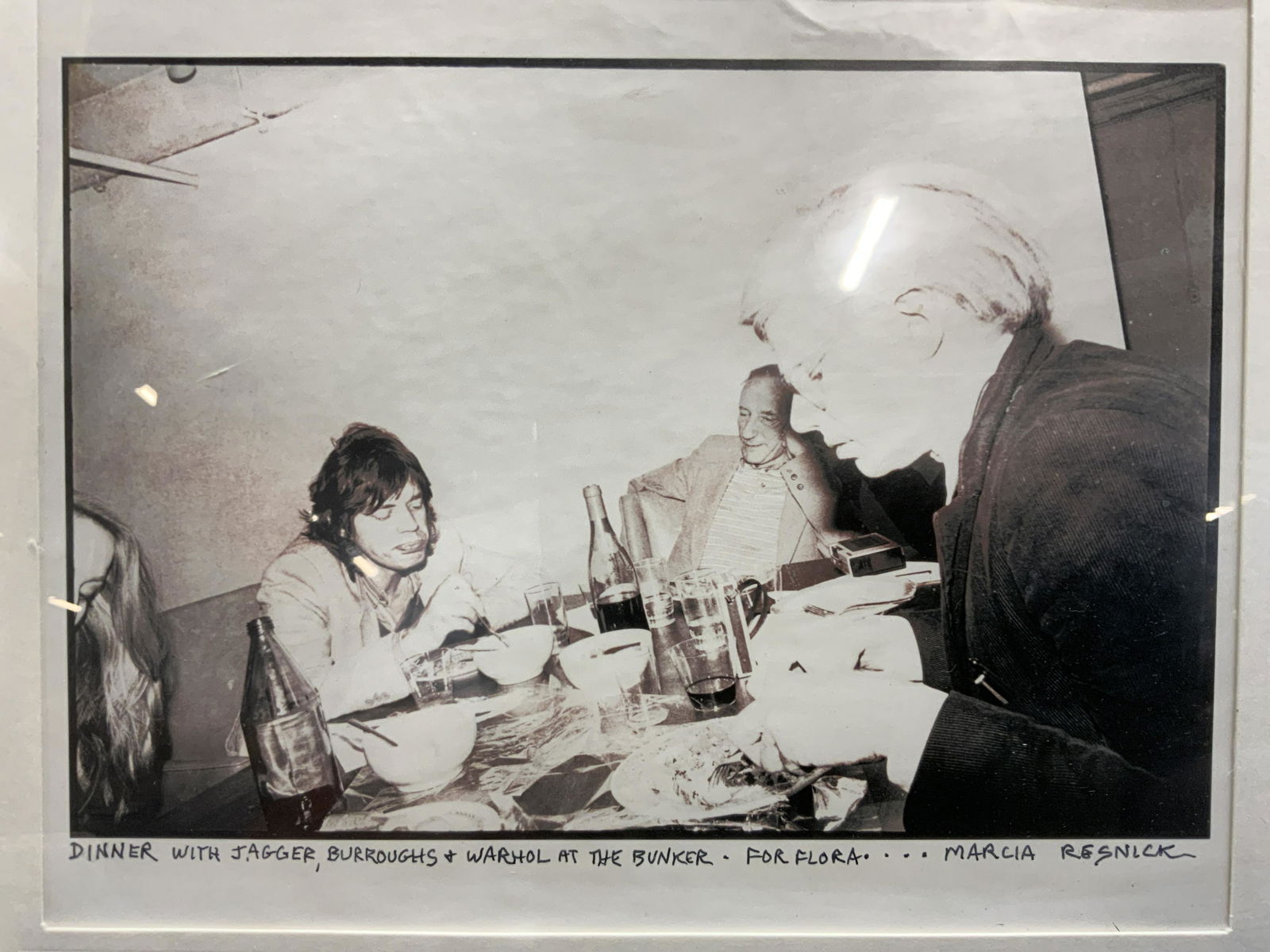 MARCIA RESNICK Signed Photo Jagger, Burroughs (1 of 6)