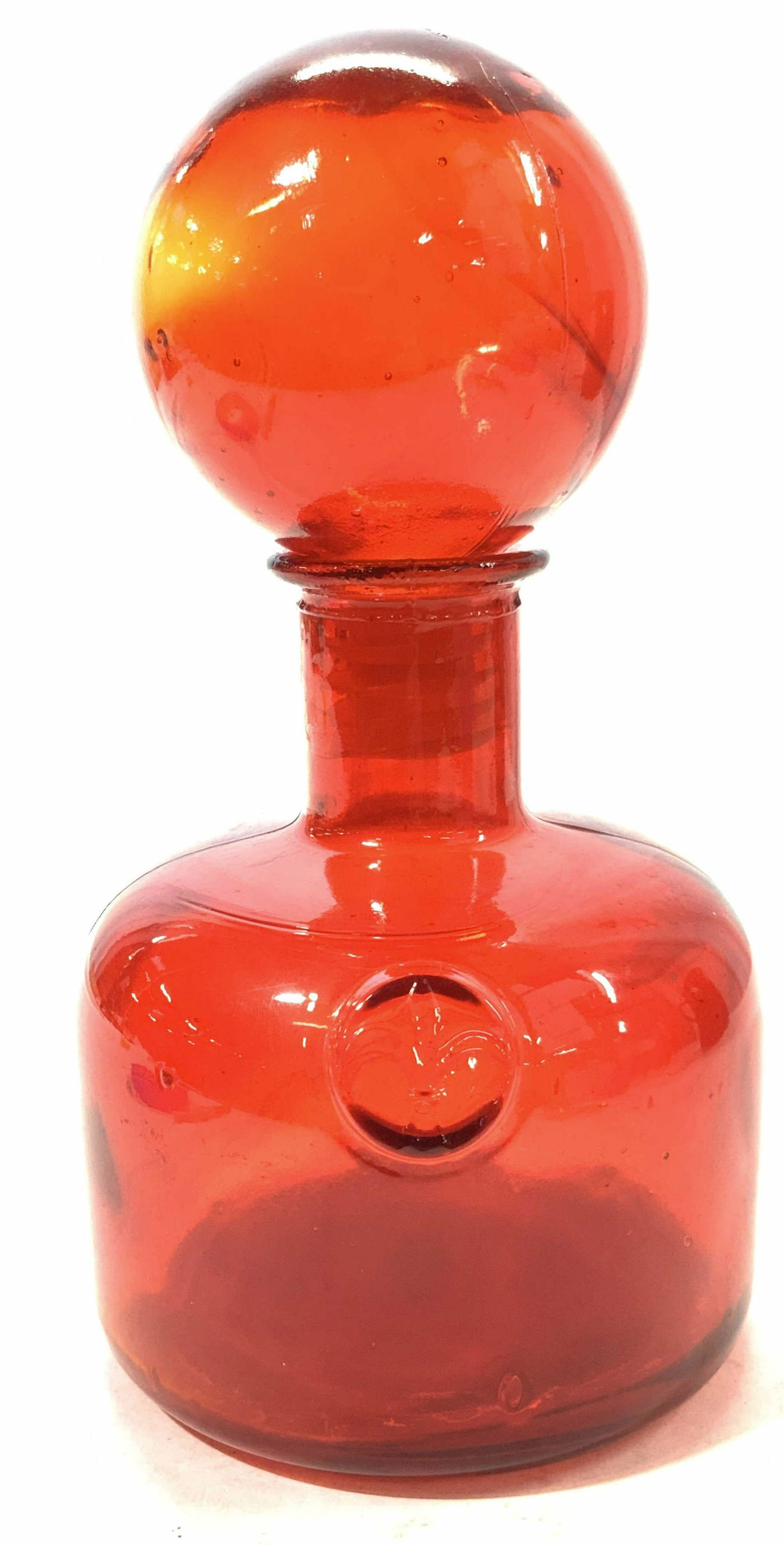 Vintage Molded Glass Decanter (1 of 10)