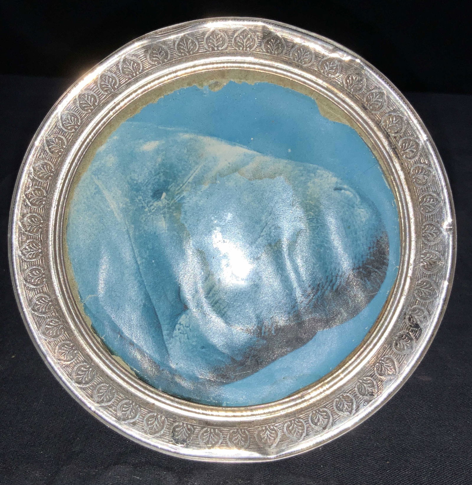 MK Signed 900 Silver Picture Frame (1 of 7)