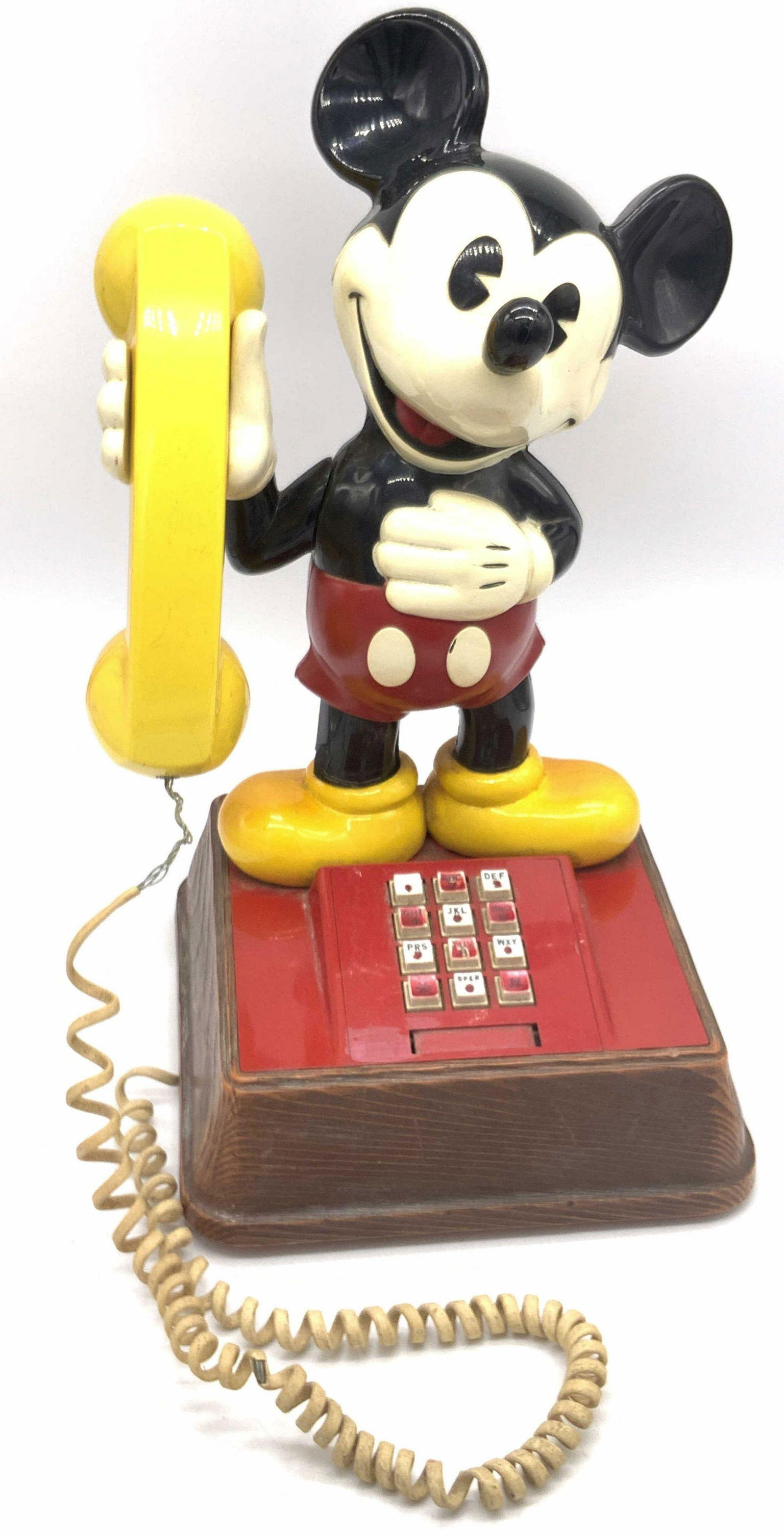 Vtg WALT DISNEY PRODUCTIONS MICKEY MOUSE Phone (1 of 18)