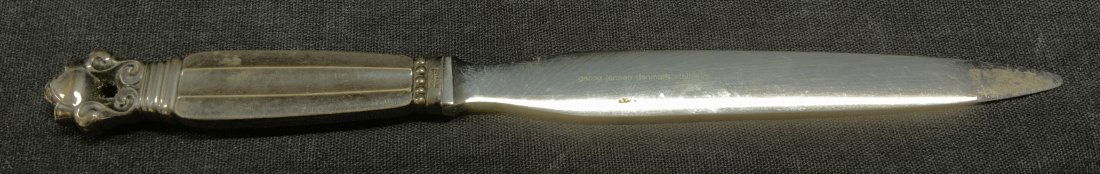 GEORG JENSEN  DENMARK Sterling Paper Knife (1 of 6)
