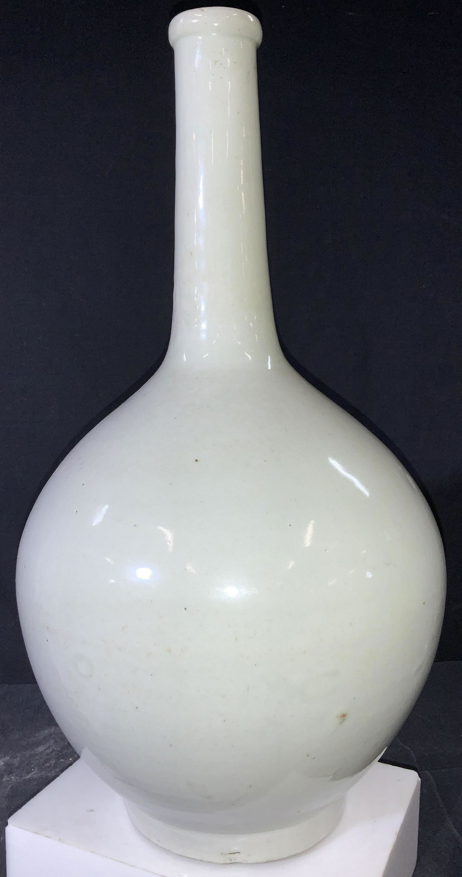 Mid Century Lt Celadon Glazed Asian Vase (1 of 6)