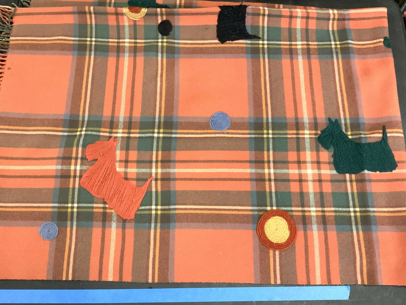 TAIT & STYLE Wool Blanket w Custom Elements, Scot (1 of 13)