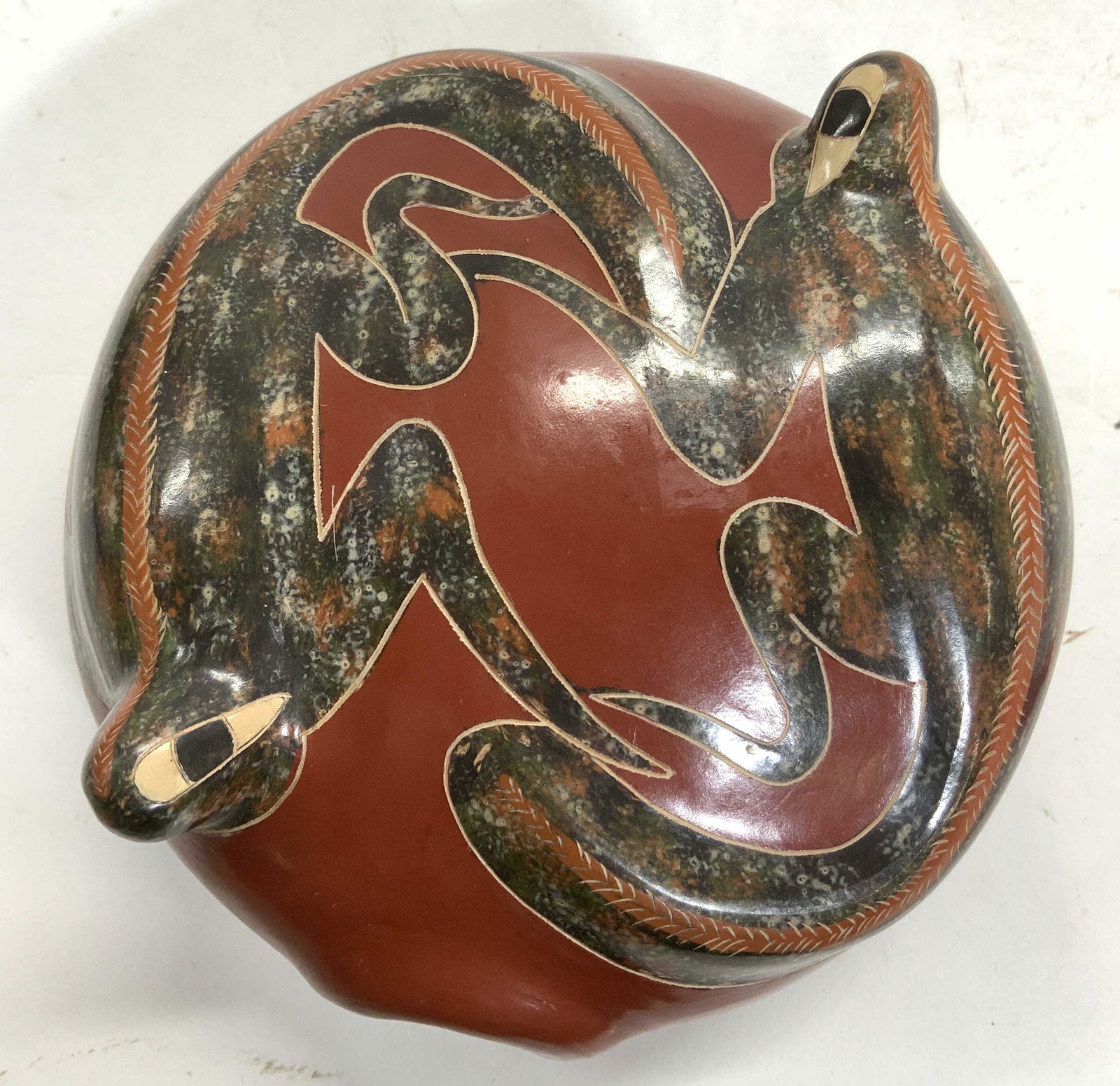 JUAN PAULINO MARTINEZ Signed Ceramic Vessel (1 of 8)