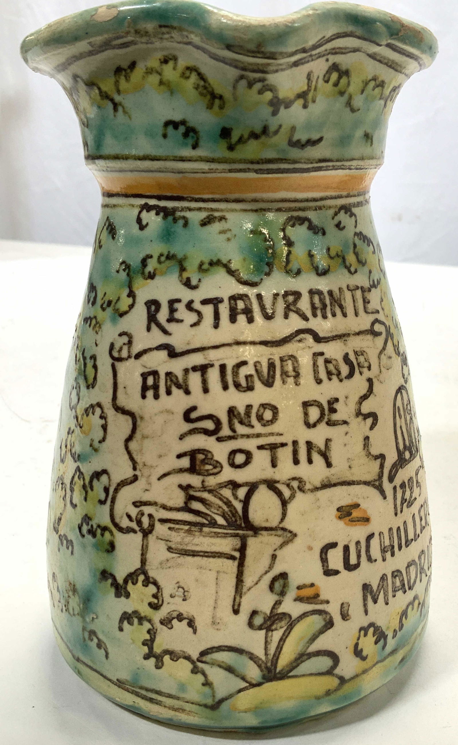 Signed Handmade Ceramic Table Pottery (1 of 6)
