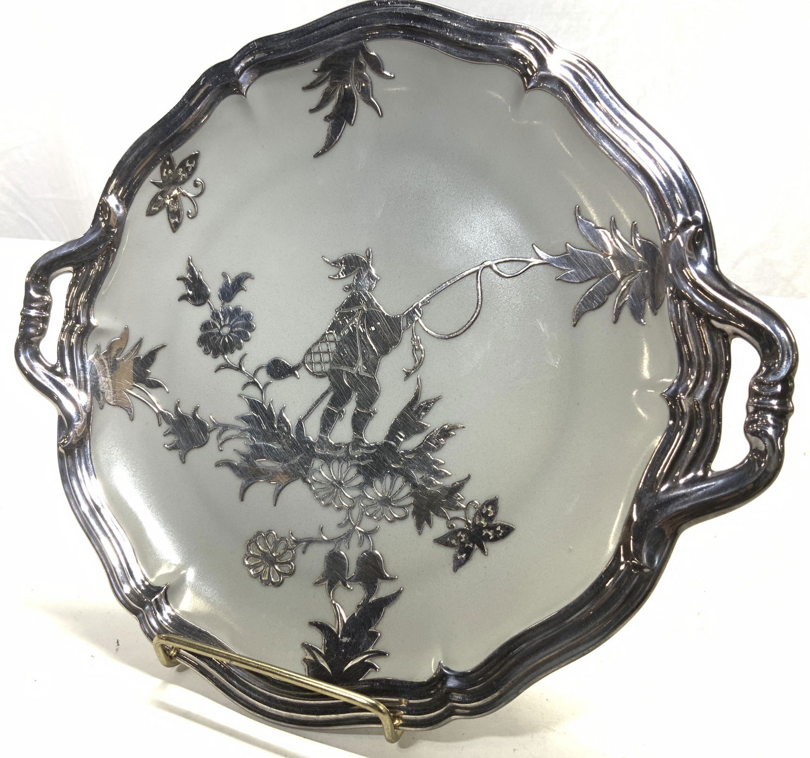 ROSENTHAL CHIPPENDALE Ceramic Plate, Bavaria sgn (1 of 7)