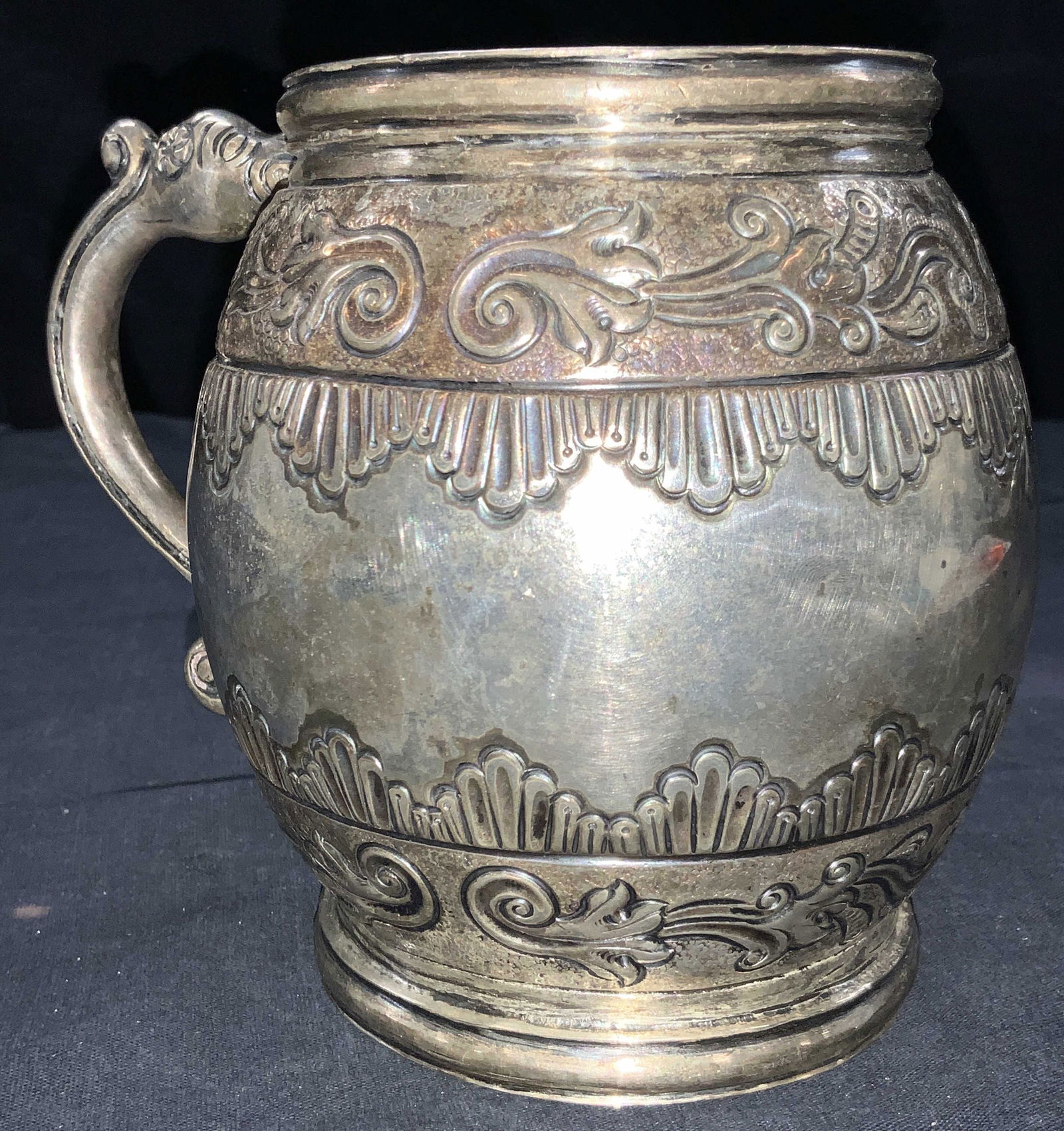 Sterling Vintage Embossed Mug (1 of 9)