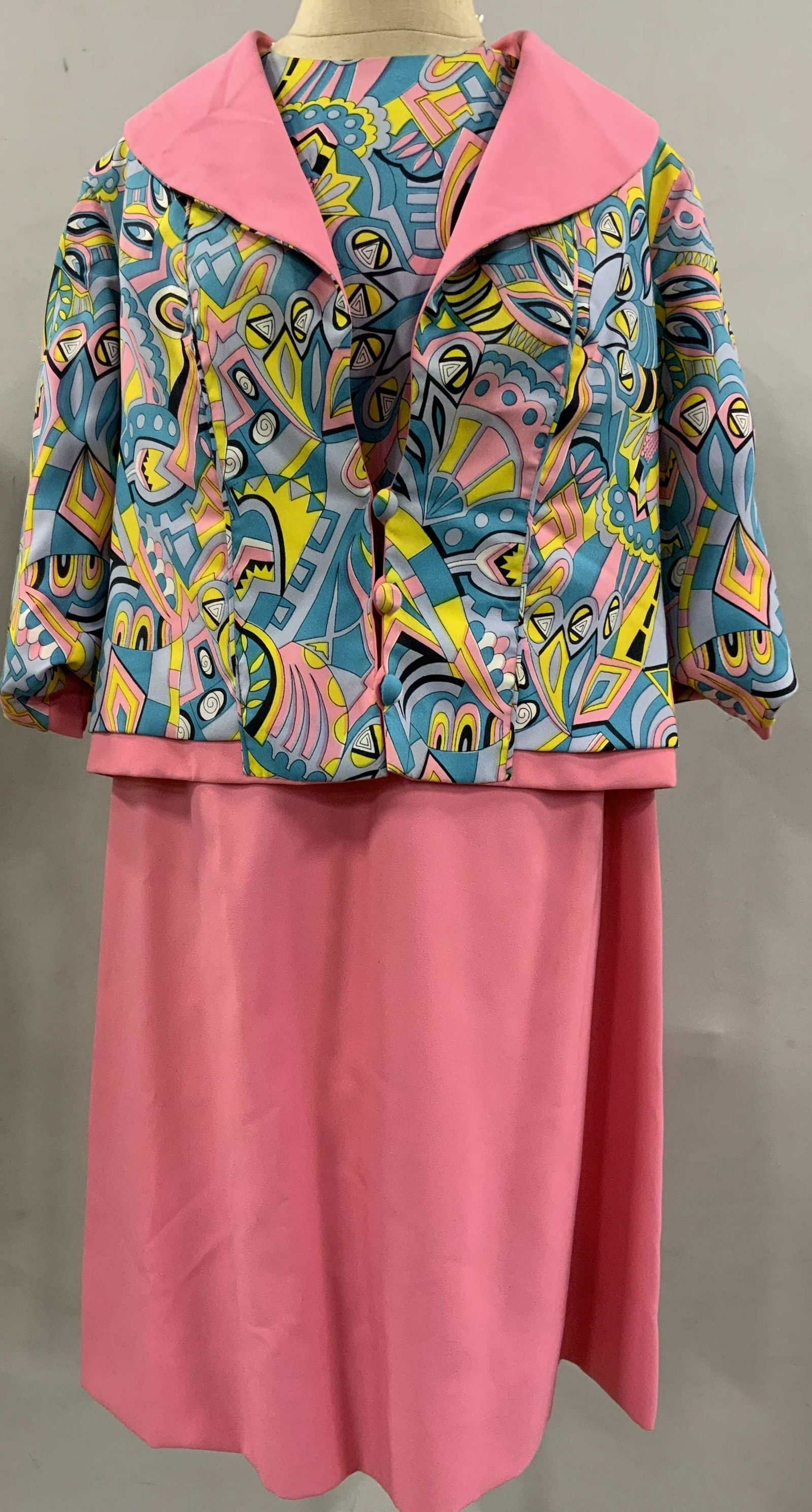 ORIENTAL FASHIONS Shift Dress & Jacket (1 of 8)