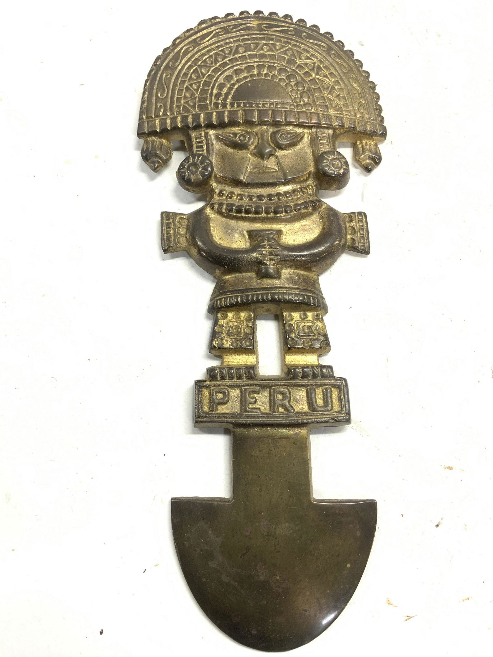 Vintage Brass Peruvian Icon (1 of 7)