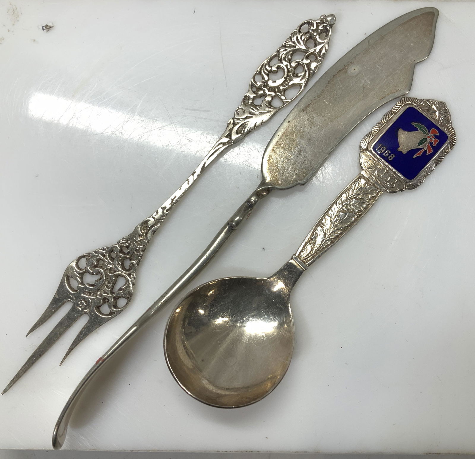 Sterling & Silver Plate Specialty Flatware, 3 (1 of 6)