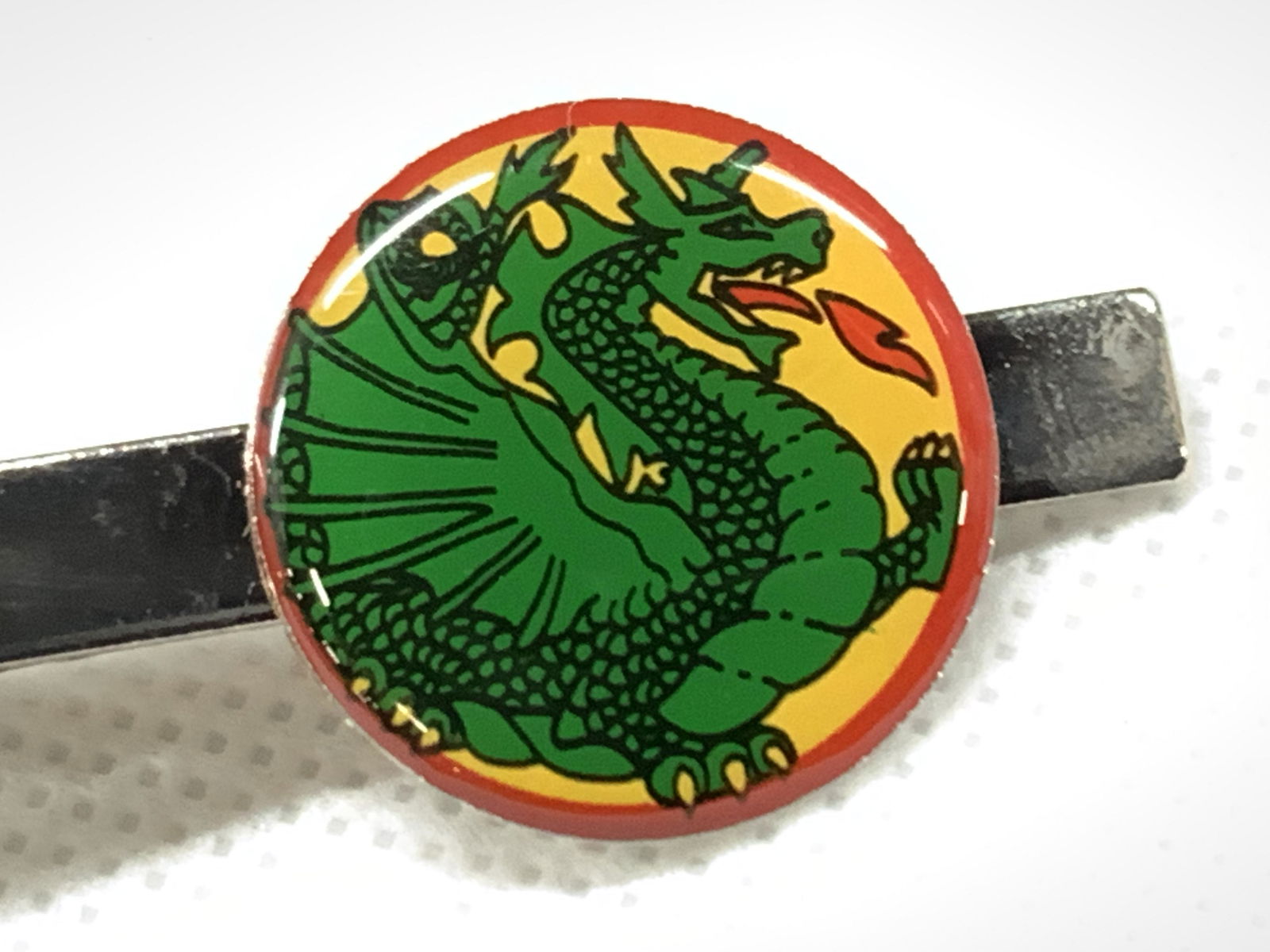 Vintage Dragon Enamel Tie Clip (1 of 4)