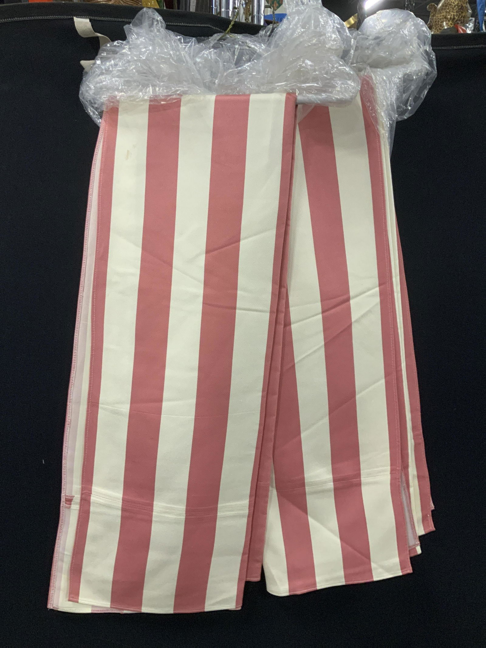 Pair Custom Made Lux Party Cotton Tablecloths (1 of 6)