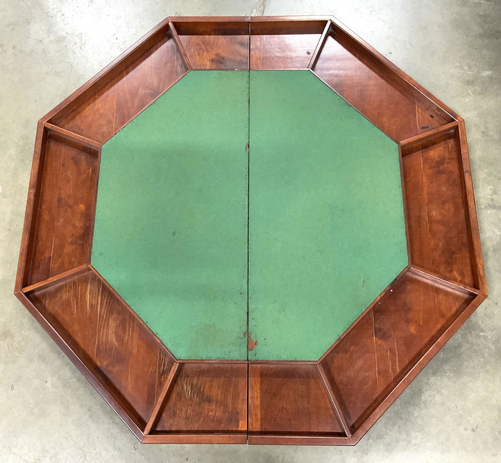 Vintage Folding Wooden Game Table Top (1 of 8)