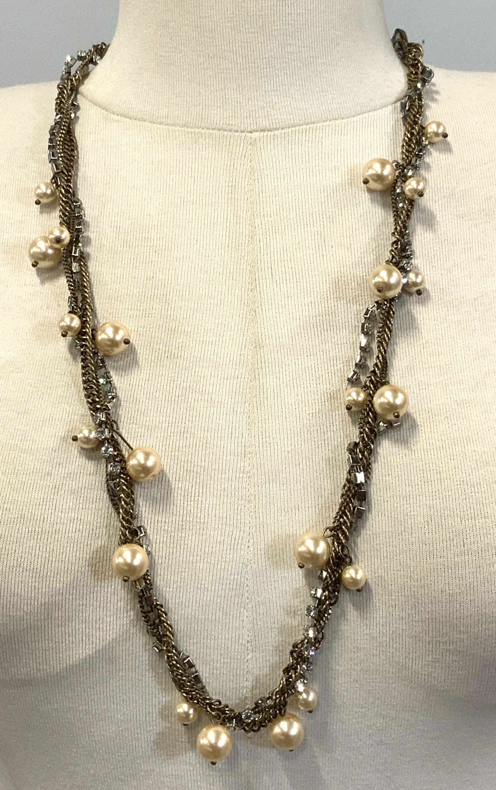 J. Crew Twisted Necklace NWT (1 of 5)