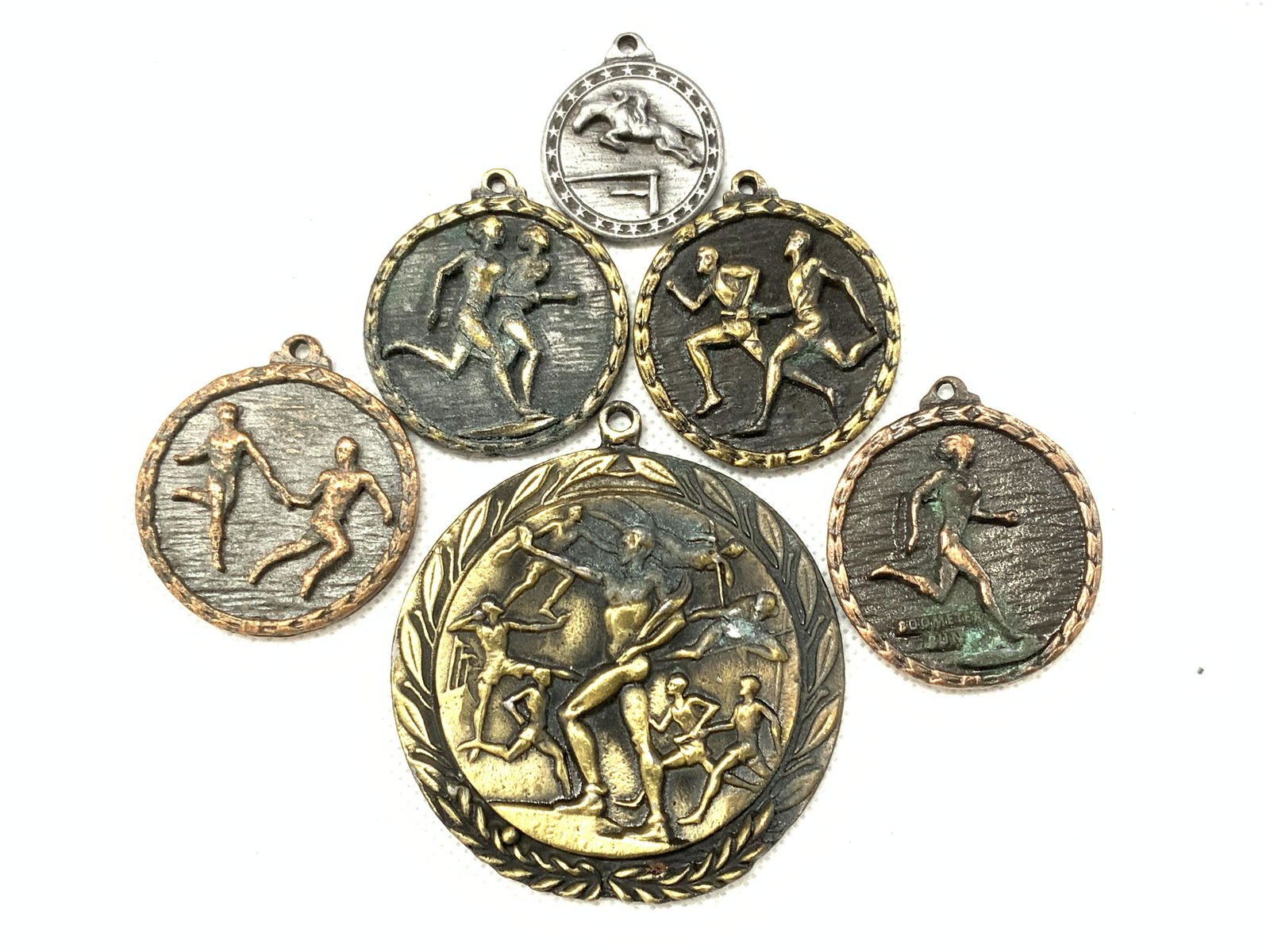 6 Vintage Sports & Equestrian Medals (1 of 6)