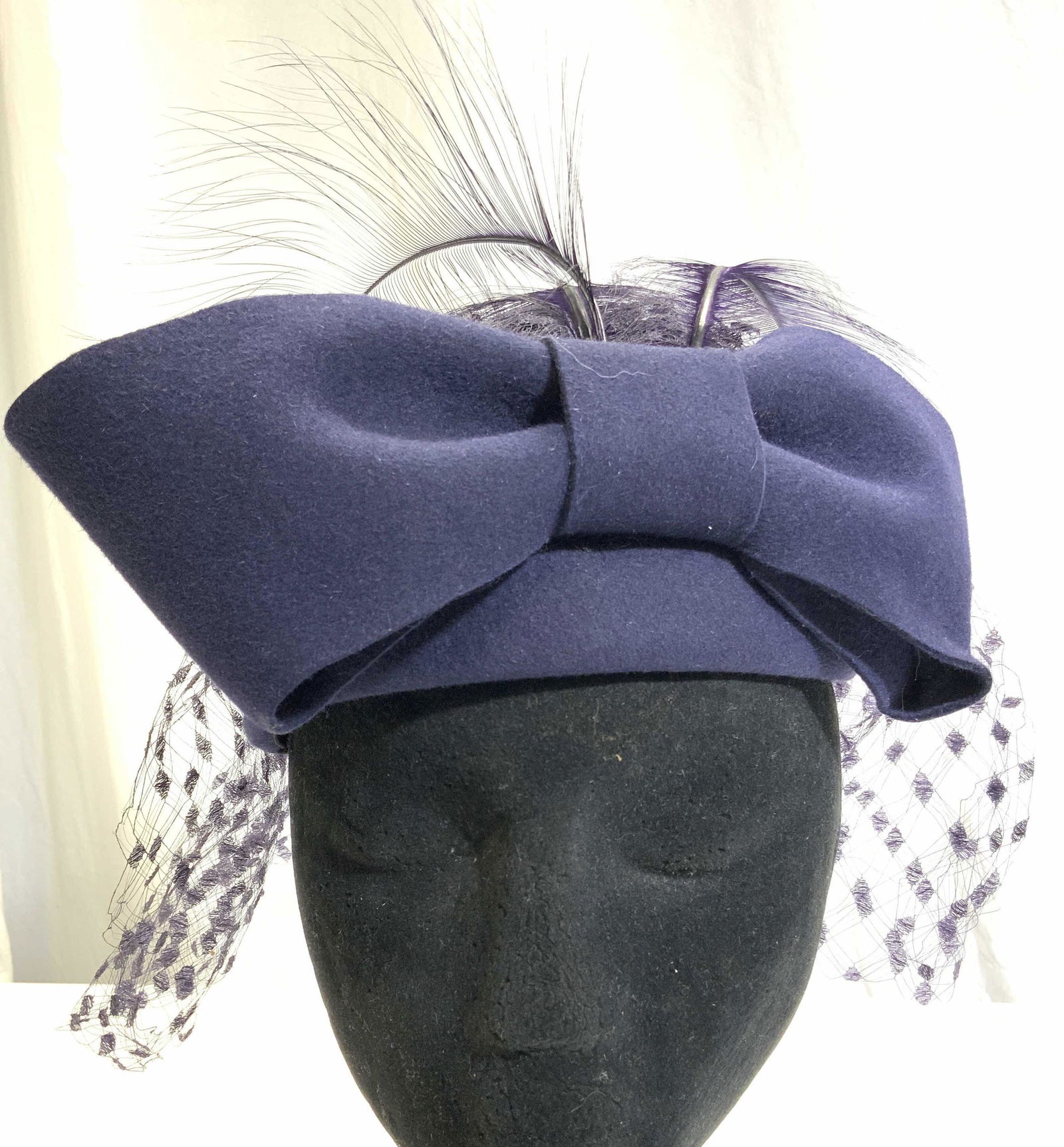 FLIPPED LIDS Vntg Fascinator W Veil (1 of 8)