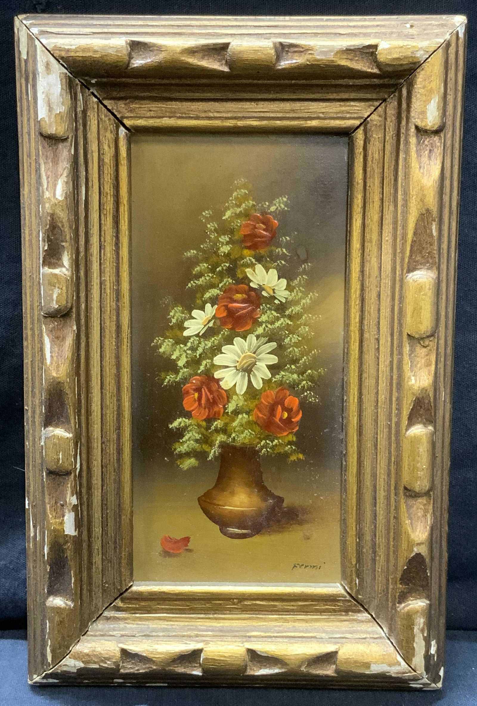 FERMI Signed Floral Still Life (1 of 4)