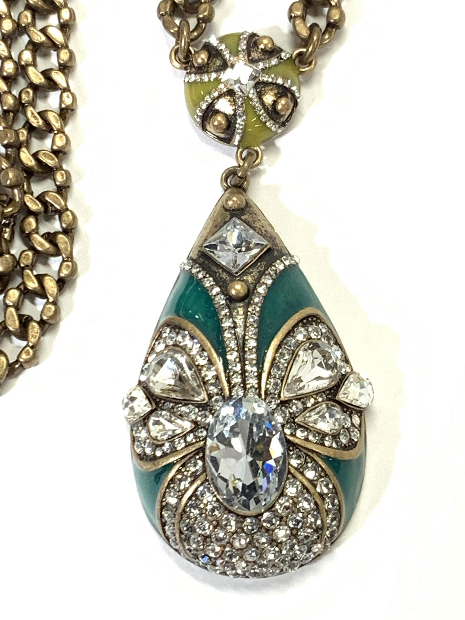 Ann Taylor Signed Pendant Statement Necklace (1 of 7)