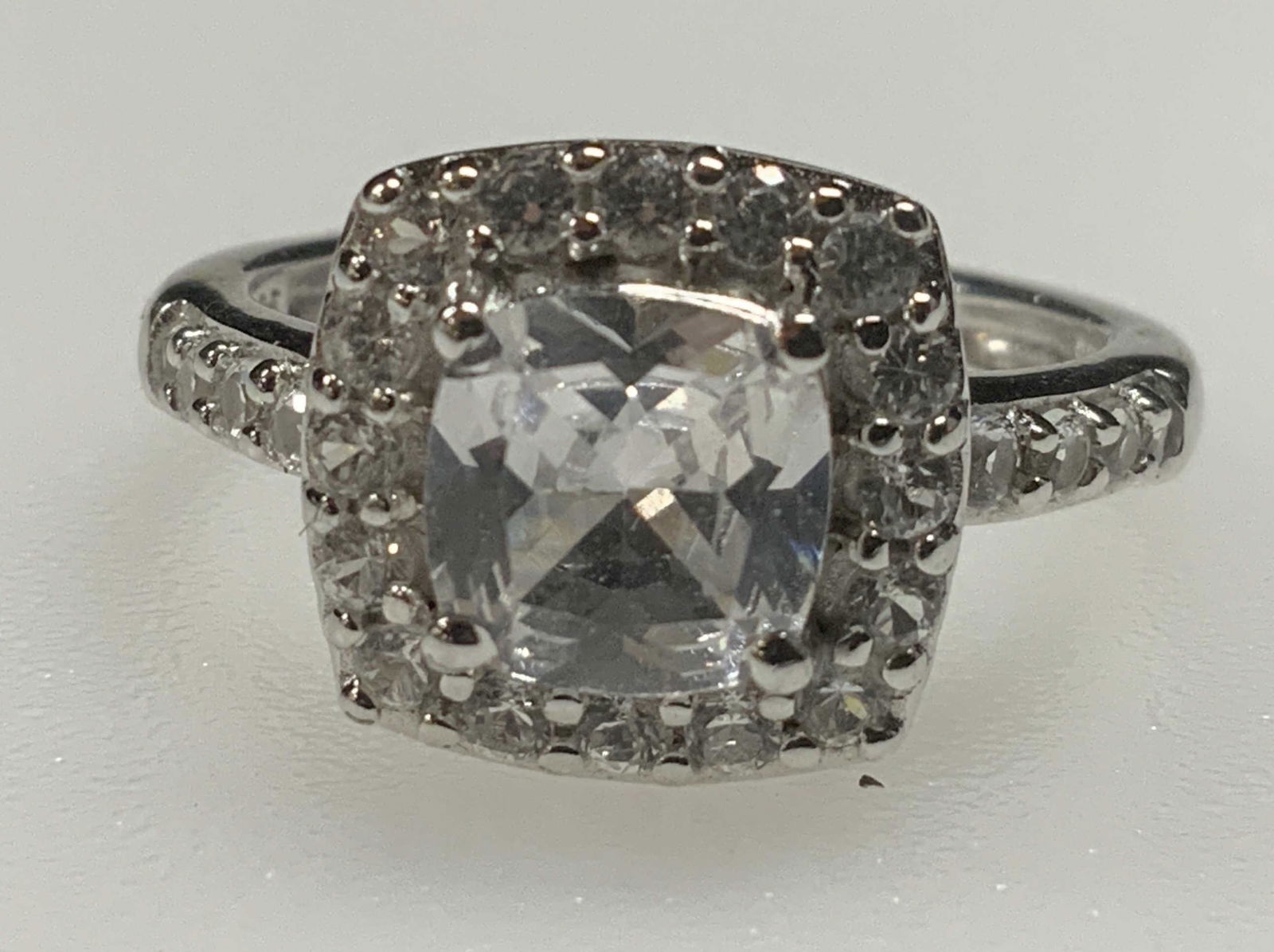 Topaz & Sterling Silver Ring Sz 7 (1 of 4)