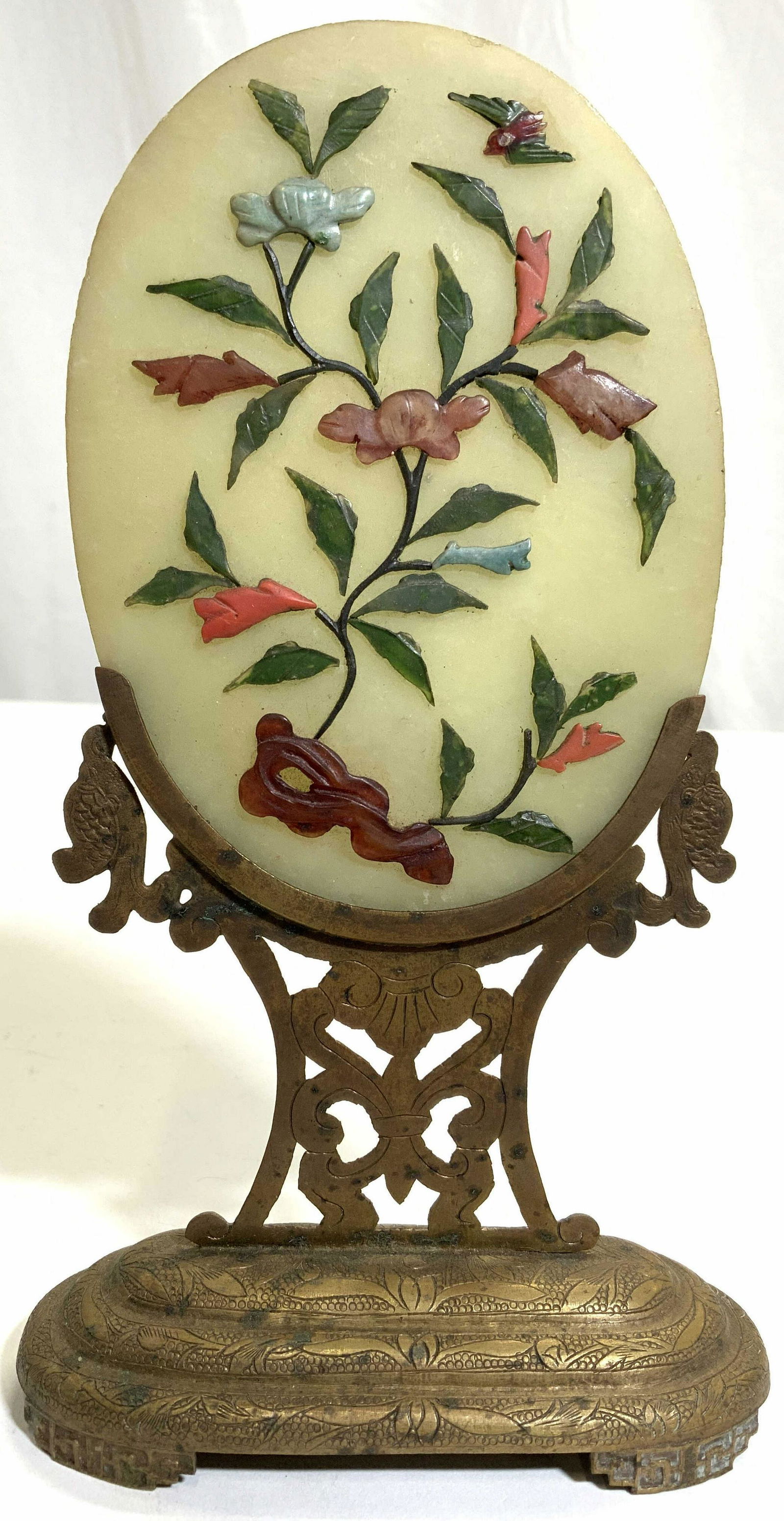 Art Glass Stone Tabletop Ornament (1 of 8)