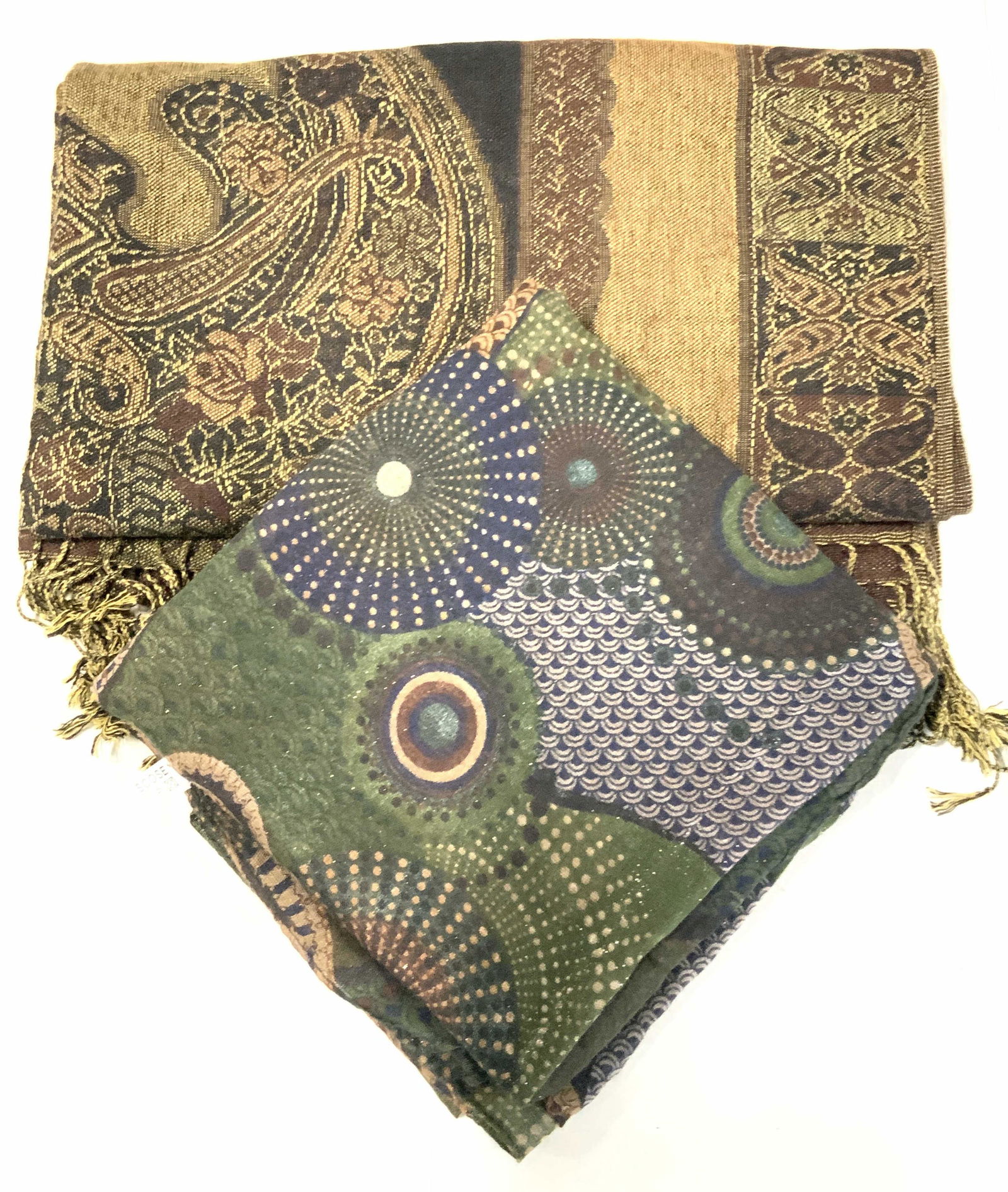 PASHMINA Signed Silk & Viscose Scarves (1 of 10)