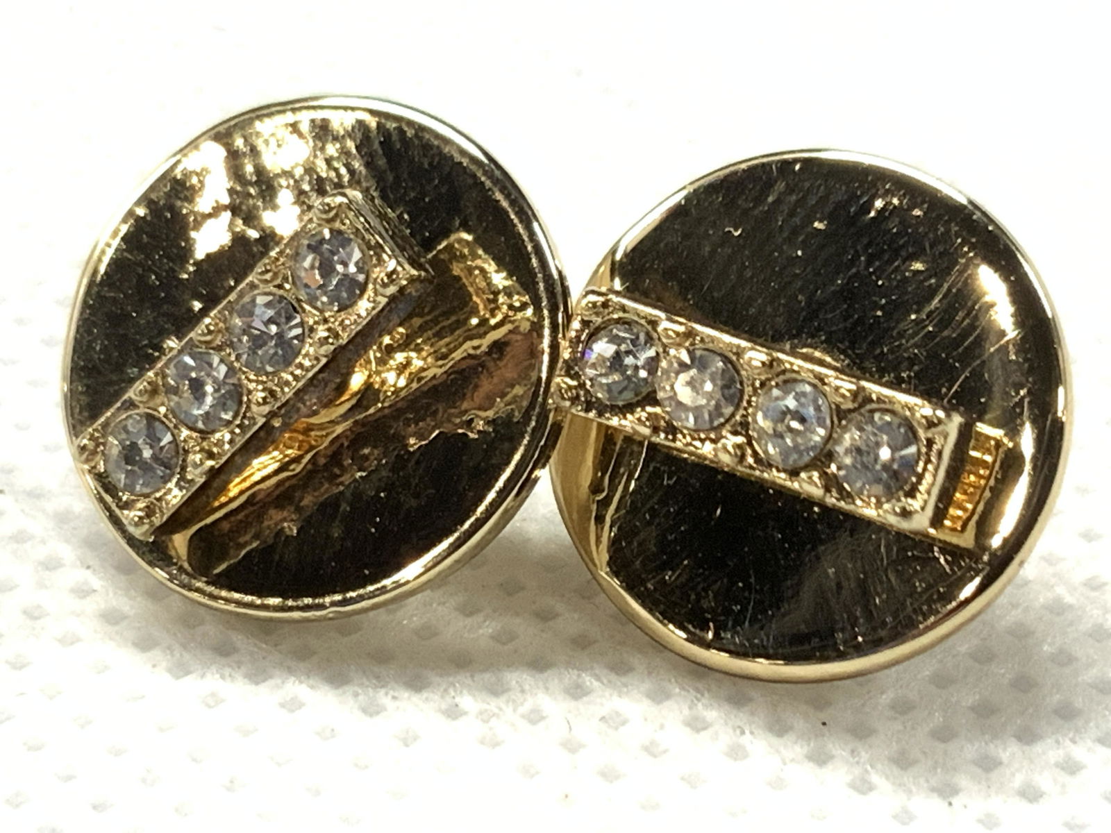 Chicos Rhinestone Stud Earrings (1 of 3)