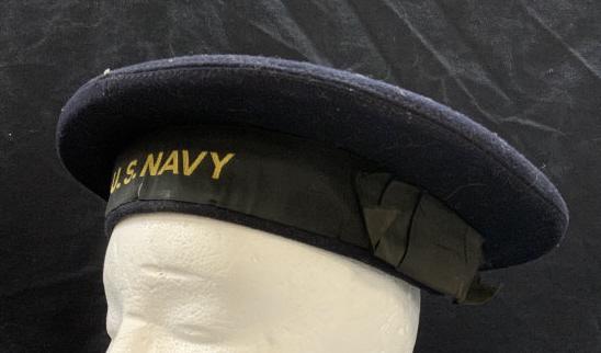 WW2 US Navy Hat Wool Vintage Sailor Beret 40s (1 of 7)