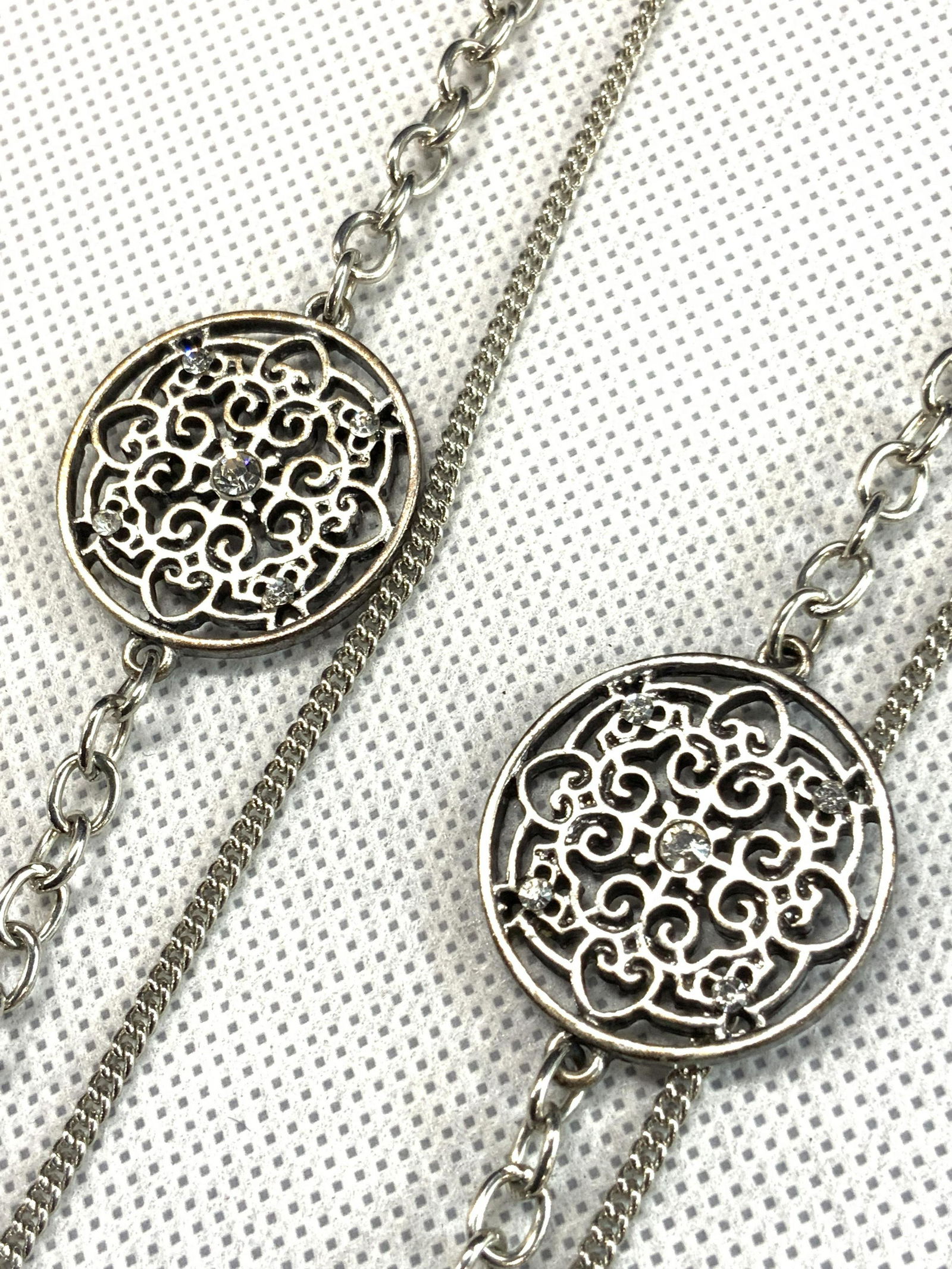 Double Strand Opera Necklace (1 of 4)