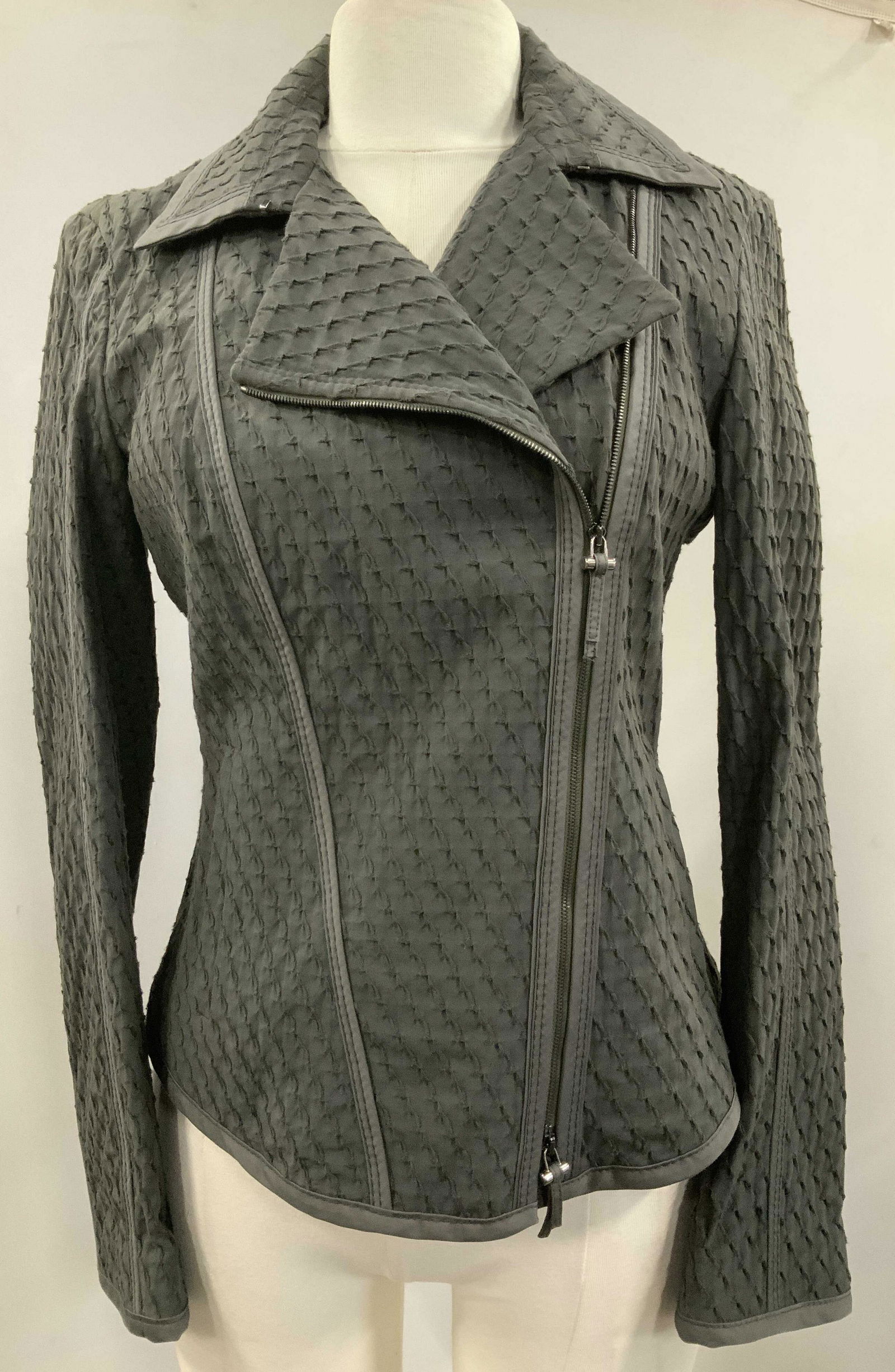 HUGO BOSS Grey Cotton Fashion Jacket (1 of 5)