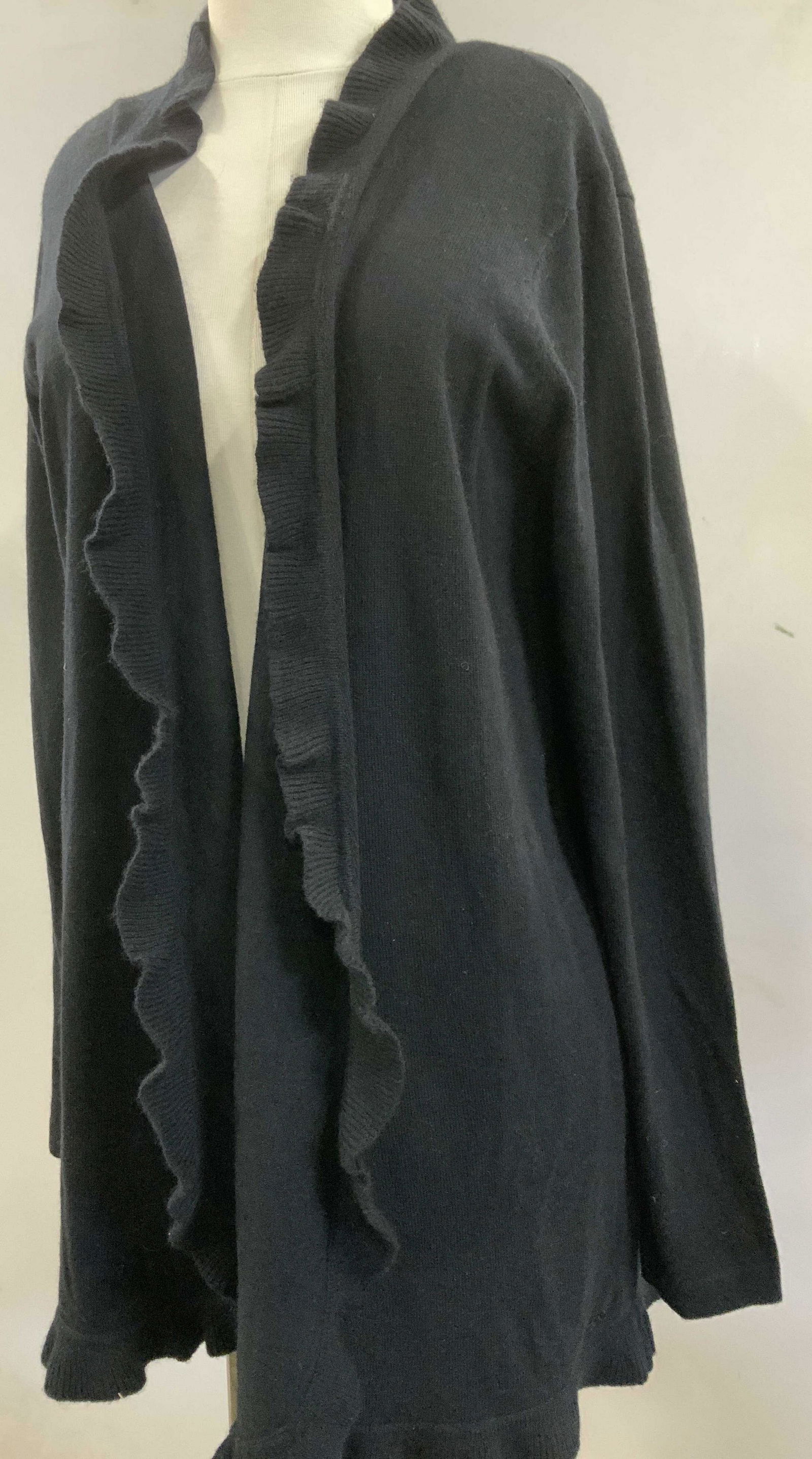 VINYARD VINES NWT Wool & Cashmere Blk Cardigan (1 of 7)