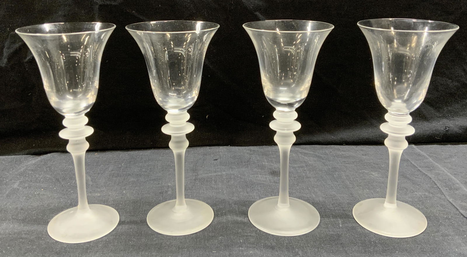 Group 4 Frosted Glass Stemware (1 of 4)