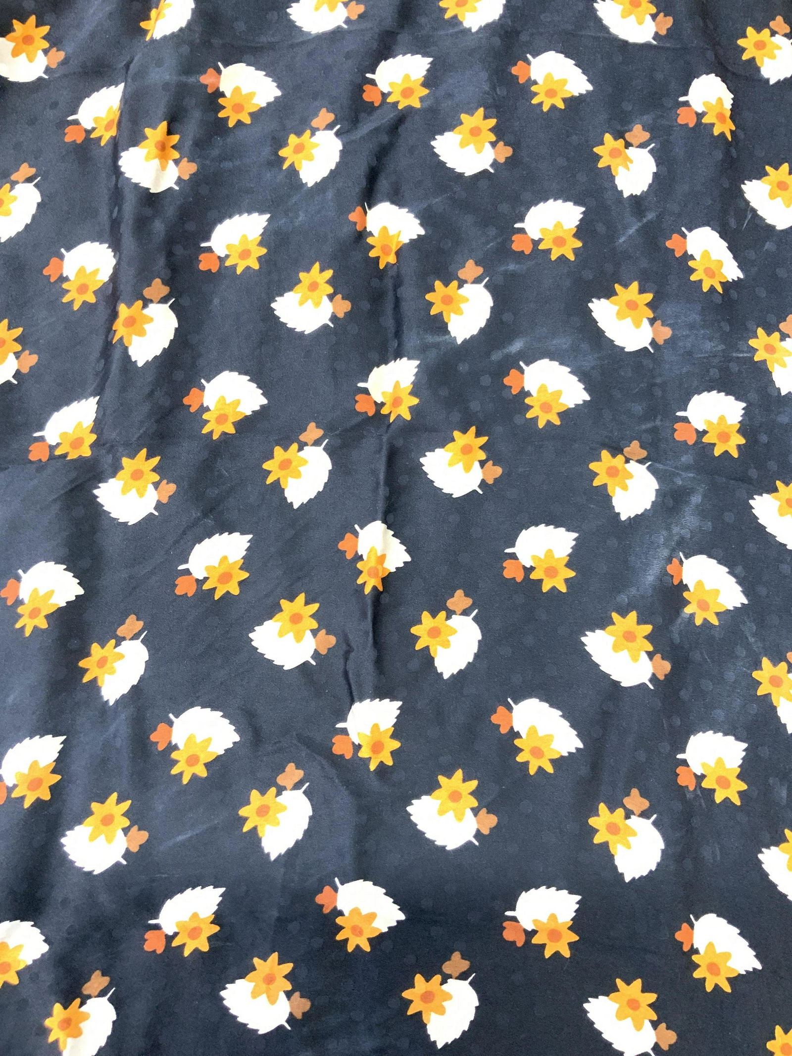 YVES SAINT LAURENT Hand Rolled Silk Scarf (1 of 8)